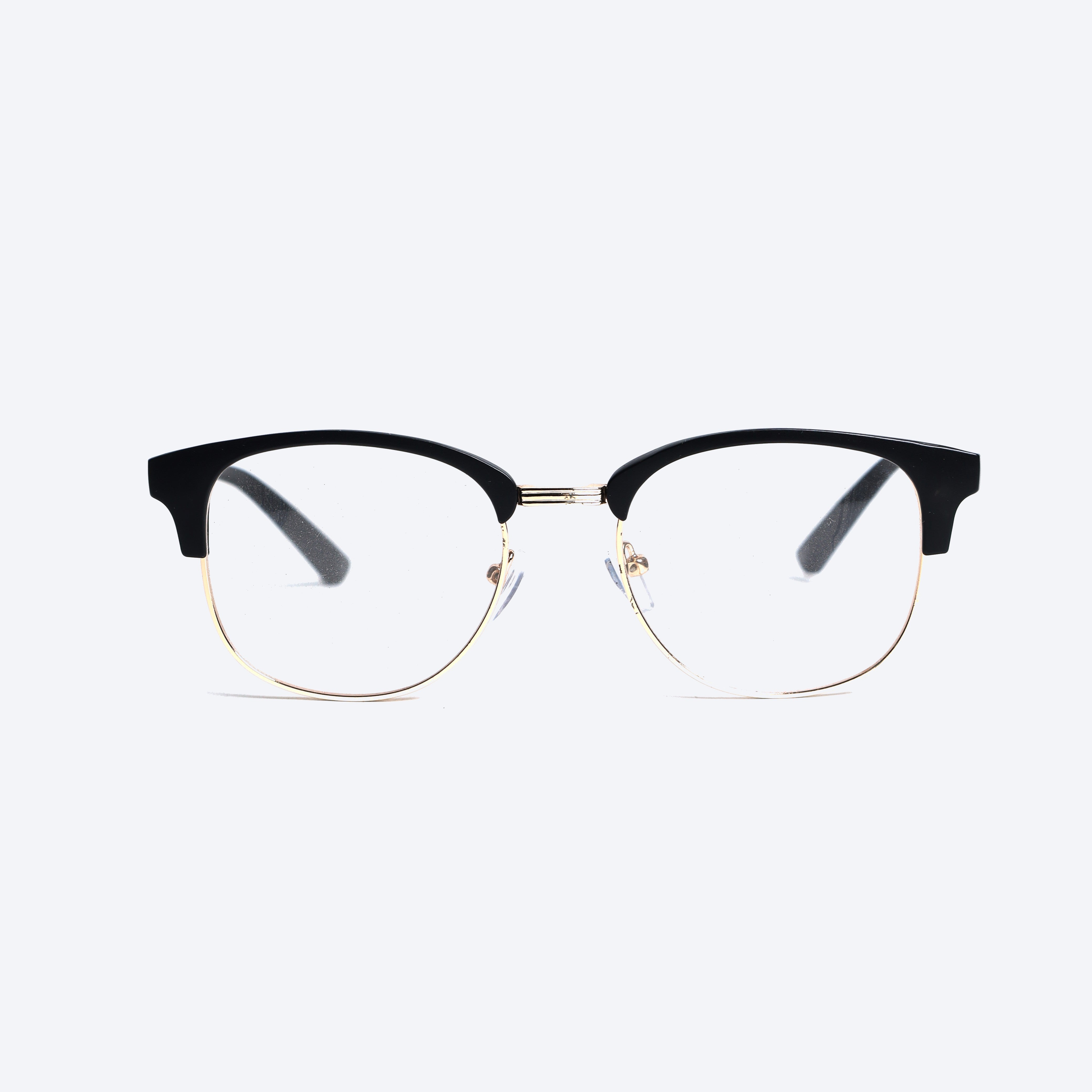 Attachment Glasses Generic 2276T Club master Eyeglasses - Black Golden