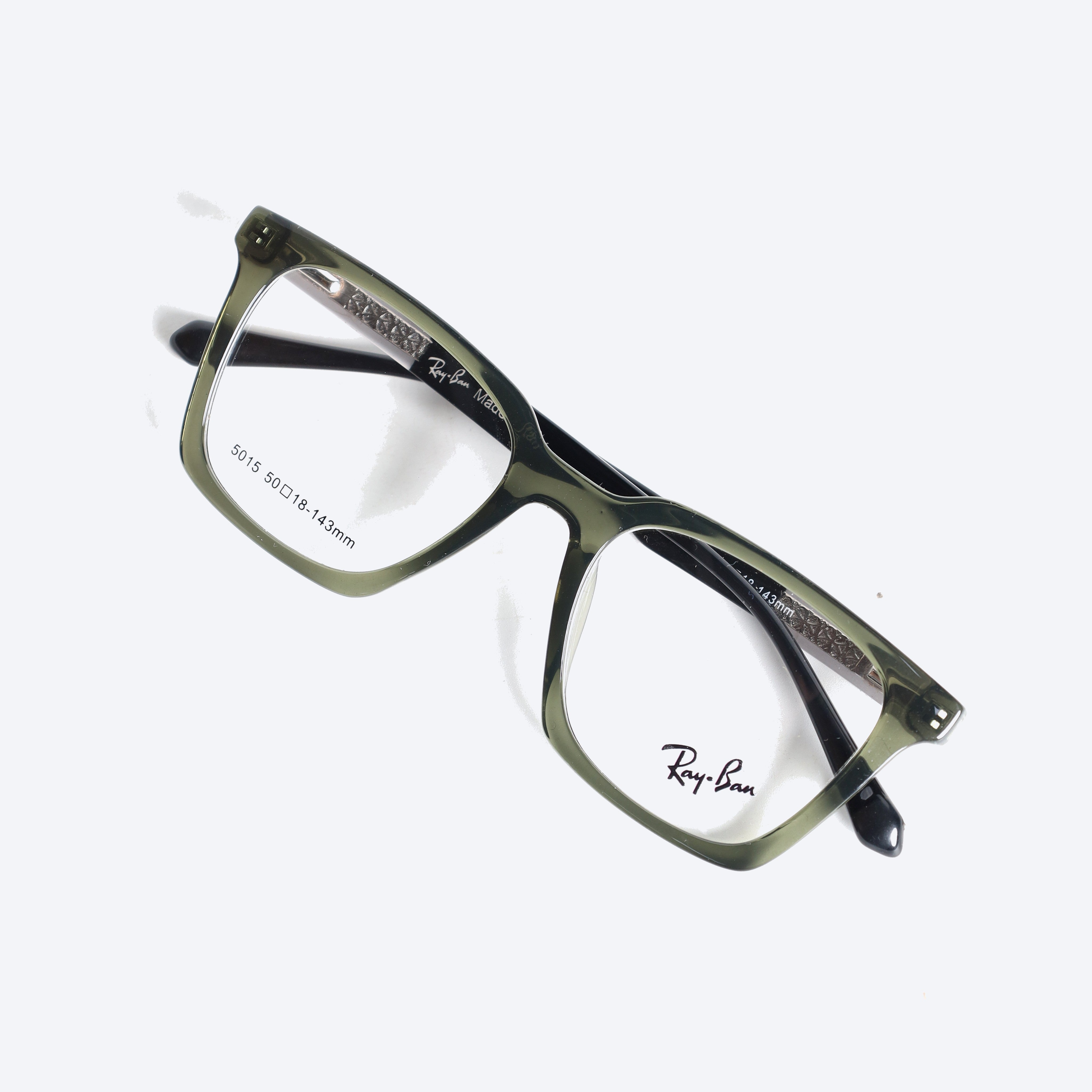Ray Ban 5015 Geometric Square Eyeglasses