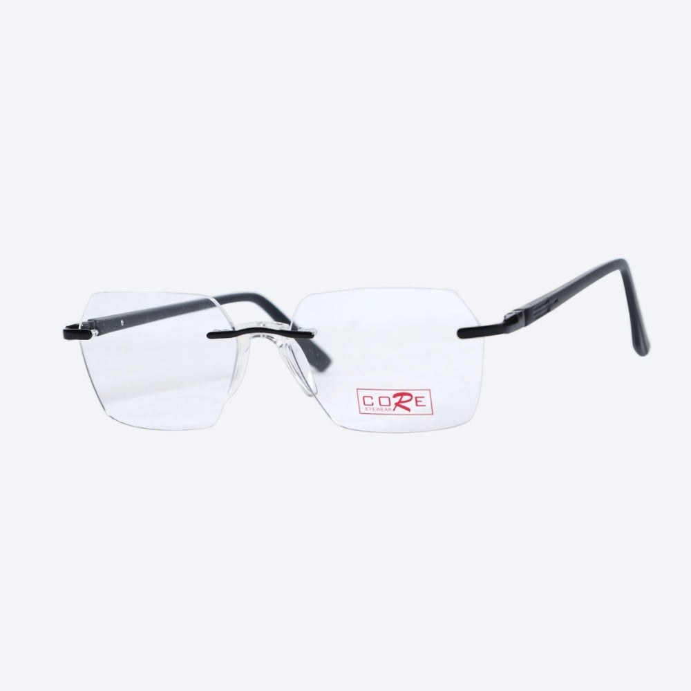 Core Eyewear GSJ081 Geometric Eyeglasses - Black
