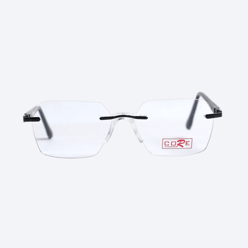 Core Eyewear GSJ081 Geometric Eyeglasses - Black