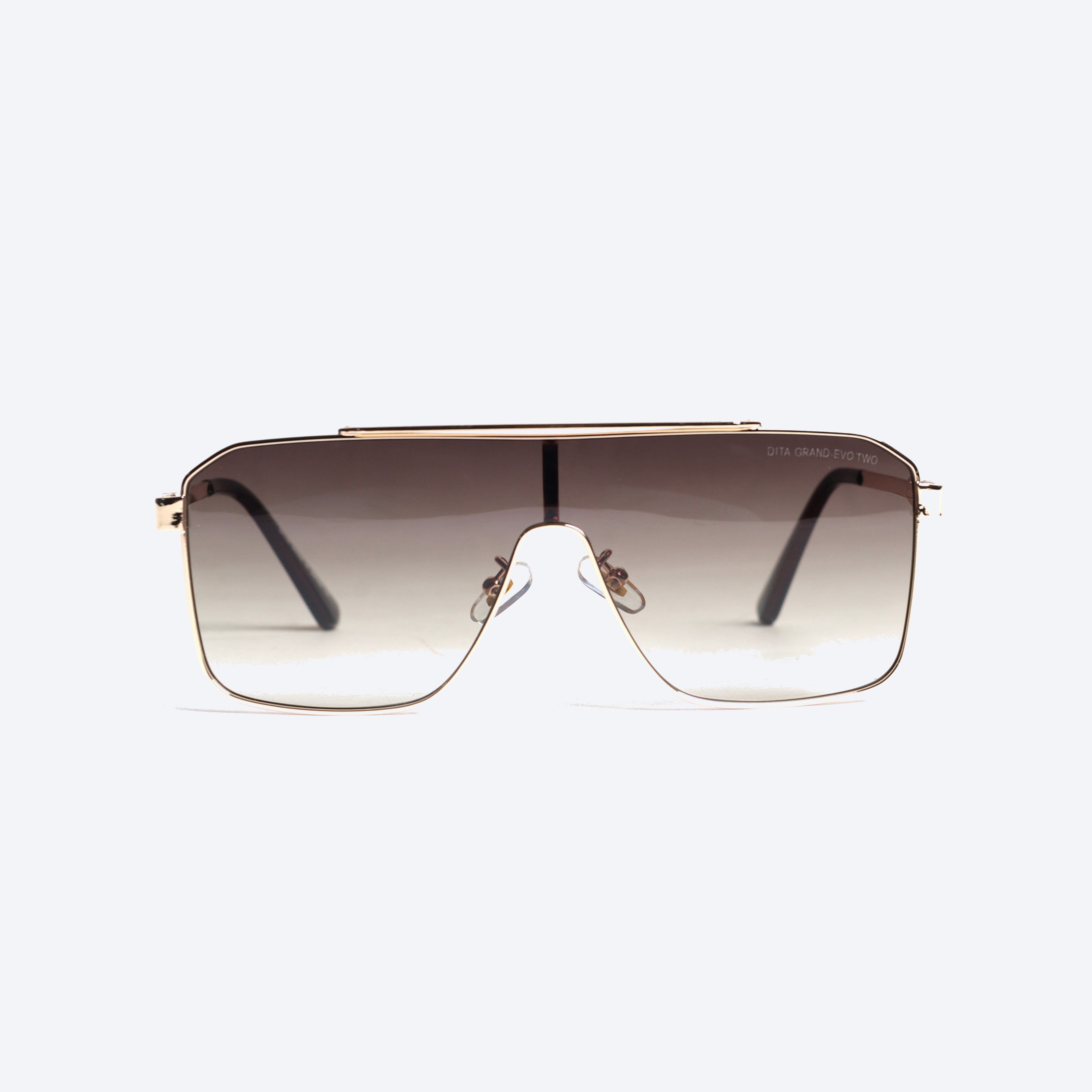 Dita Grand Evo Two Geometric aviator Sunglasses - Gold