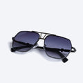 Ferrari 3527 Aviator Sunglasses - Black Golden