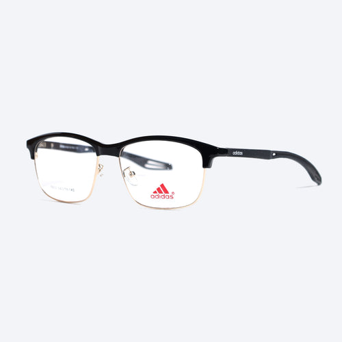 Adidas 0903 Club master Eye Glasses for Unisex - Black Golden