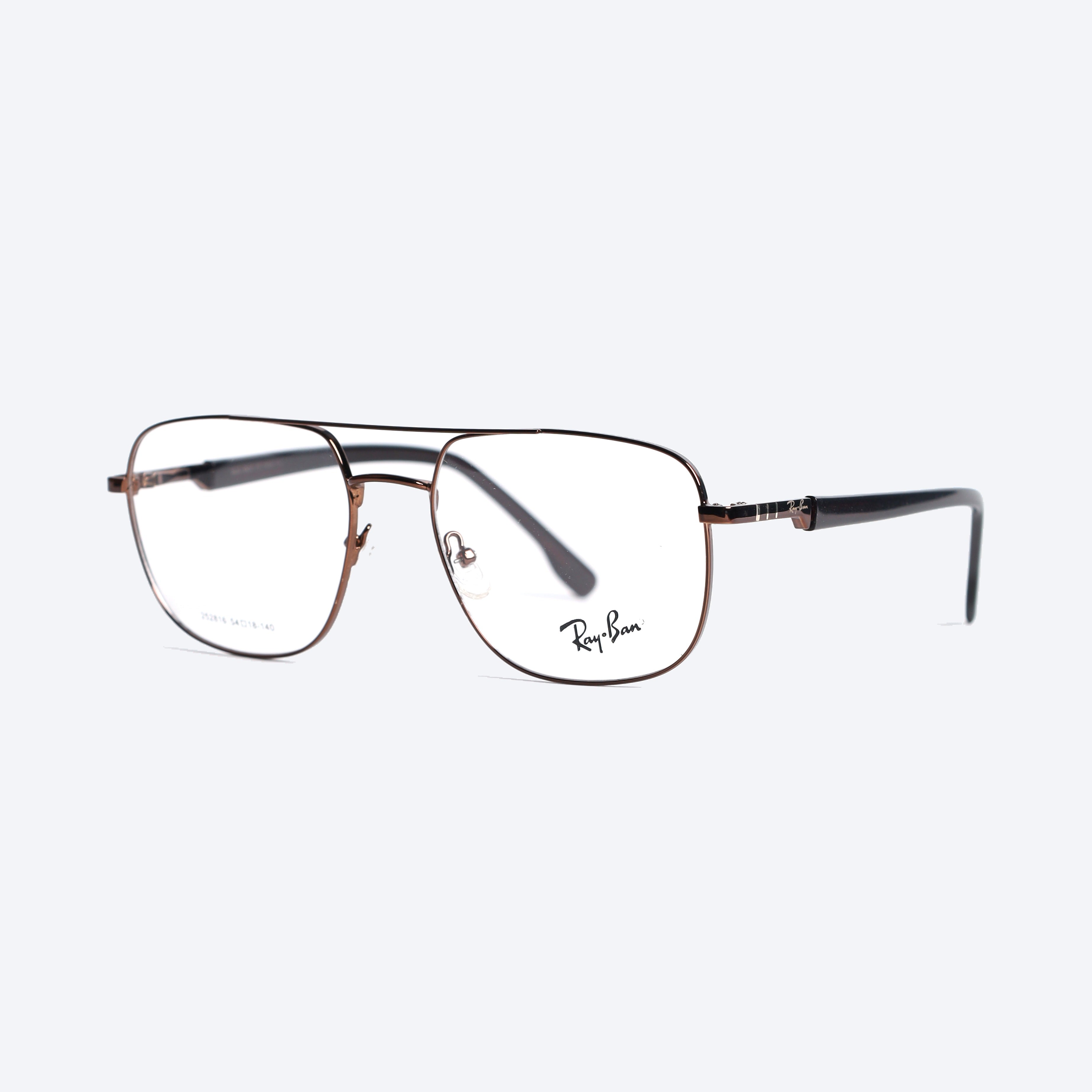 Ray Ban 251816 Aviator Eye Glasses for Gents - Brown