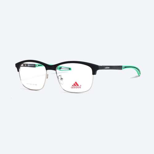 Adidas 0903 Club master Eye Glasses for Unisex - Black Silver
