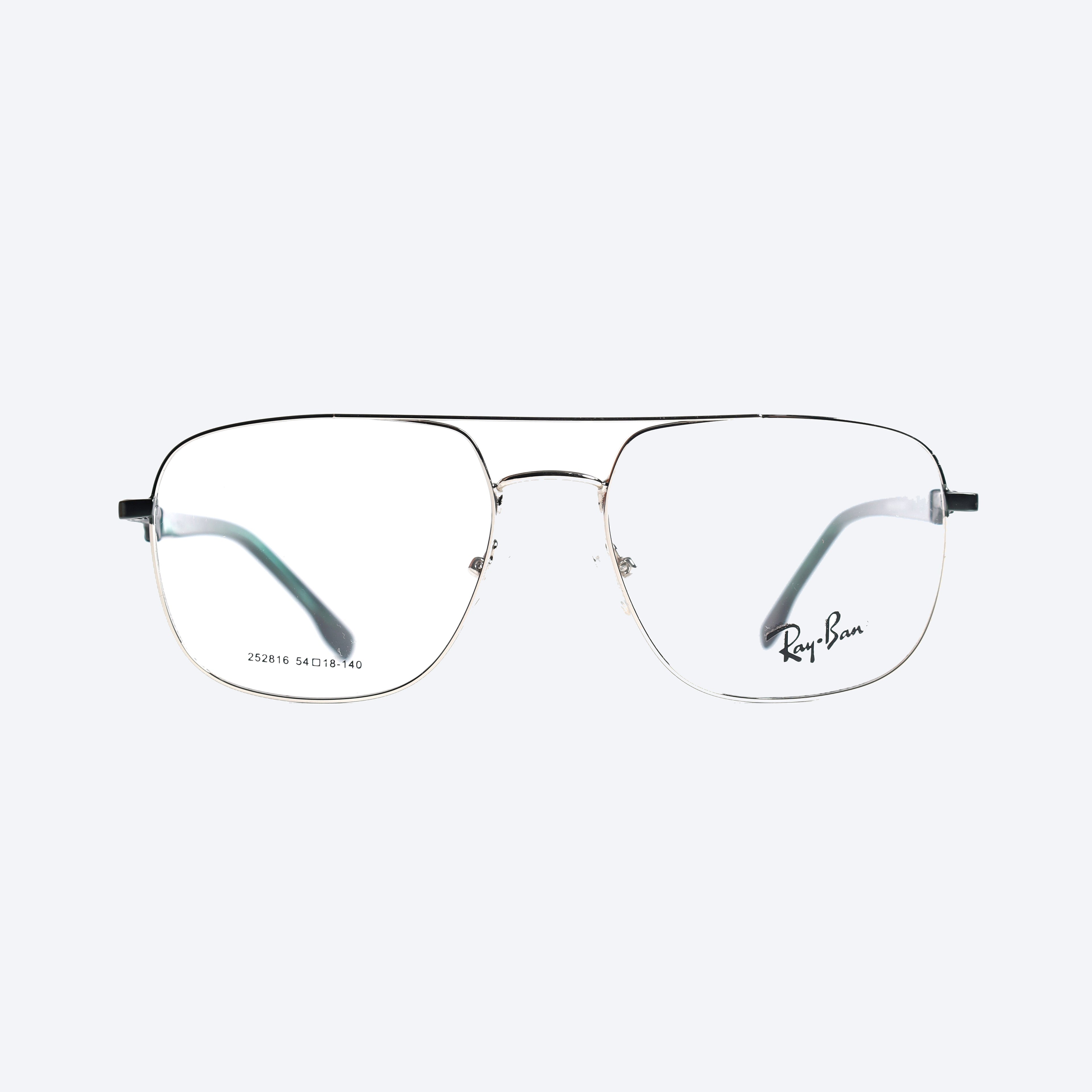 Ray Ban 252816 Aviator Eye Glasses for Gents - Silver
