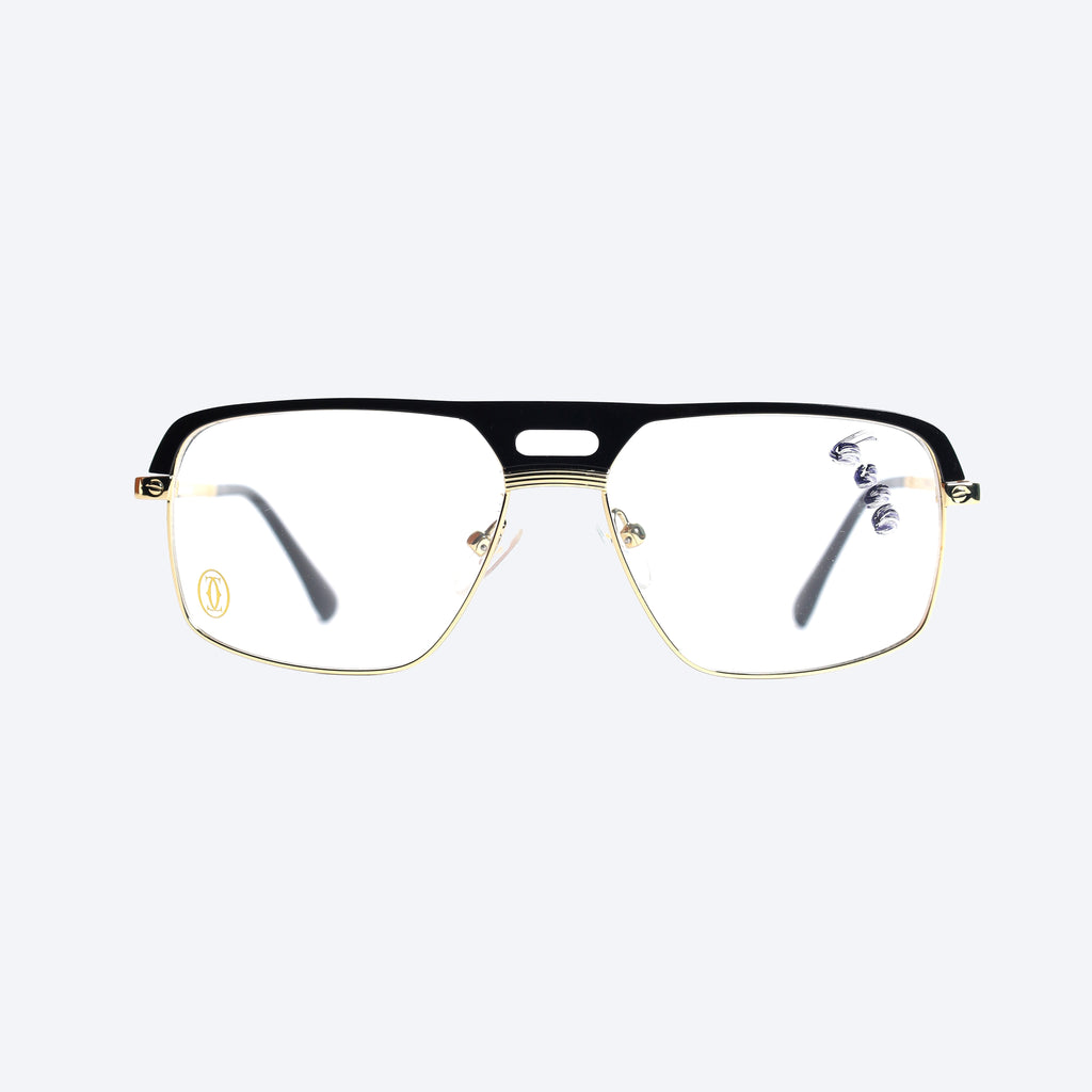 Cartier 120465J Aviator Eye Glasses for Gents - Gold