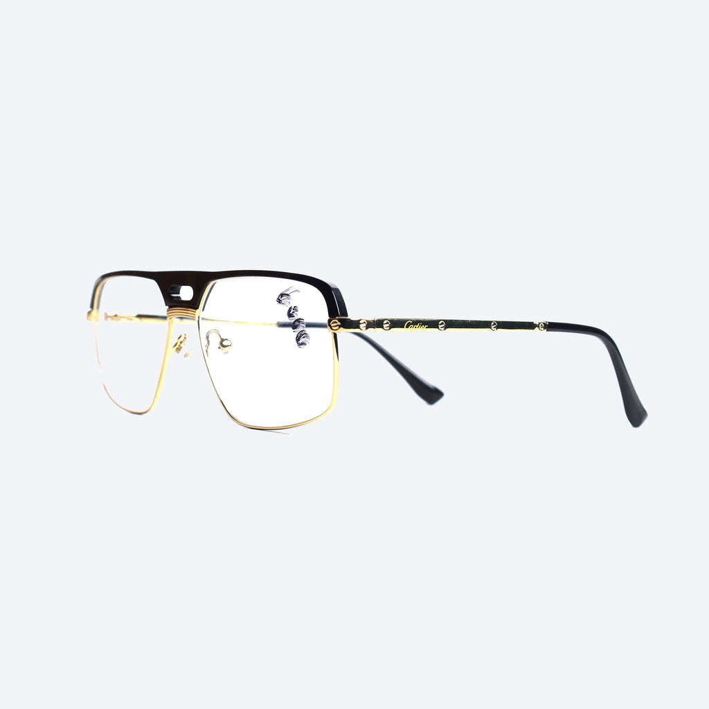 Cartier 120465J Aviator Eye Glasses for Gents - Gold