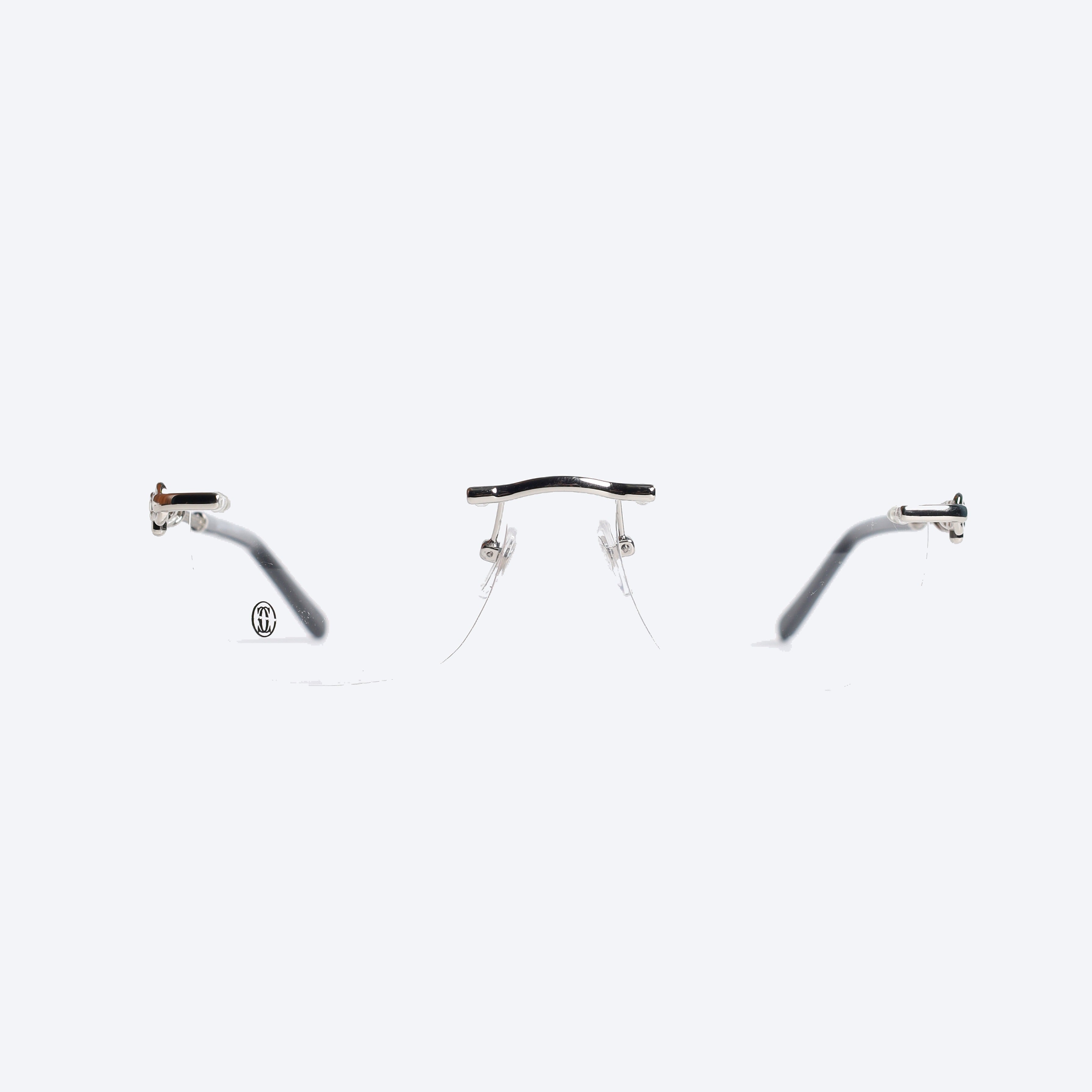 Cartier 3445 Cat eye Eye Glasses for Ladies - Black