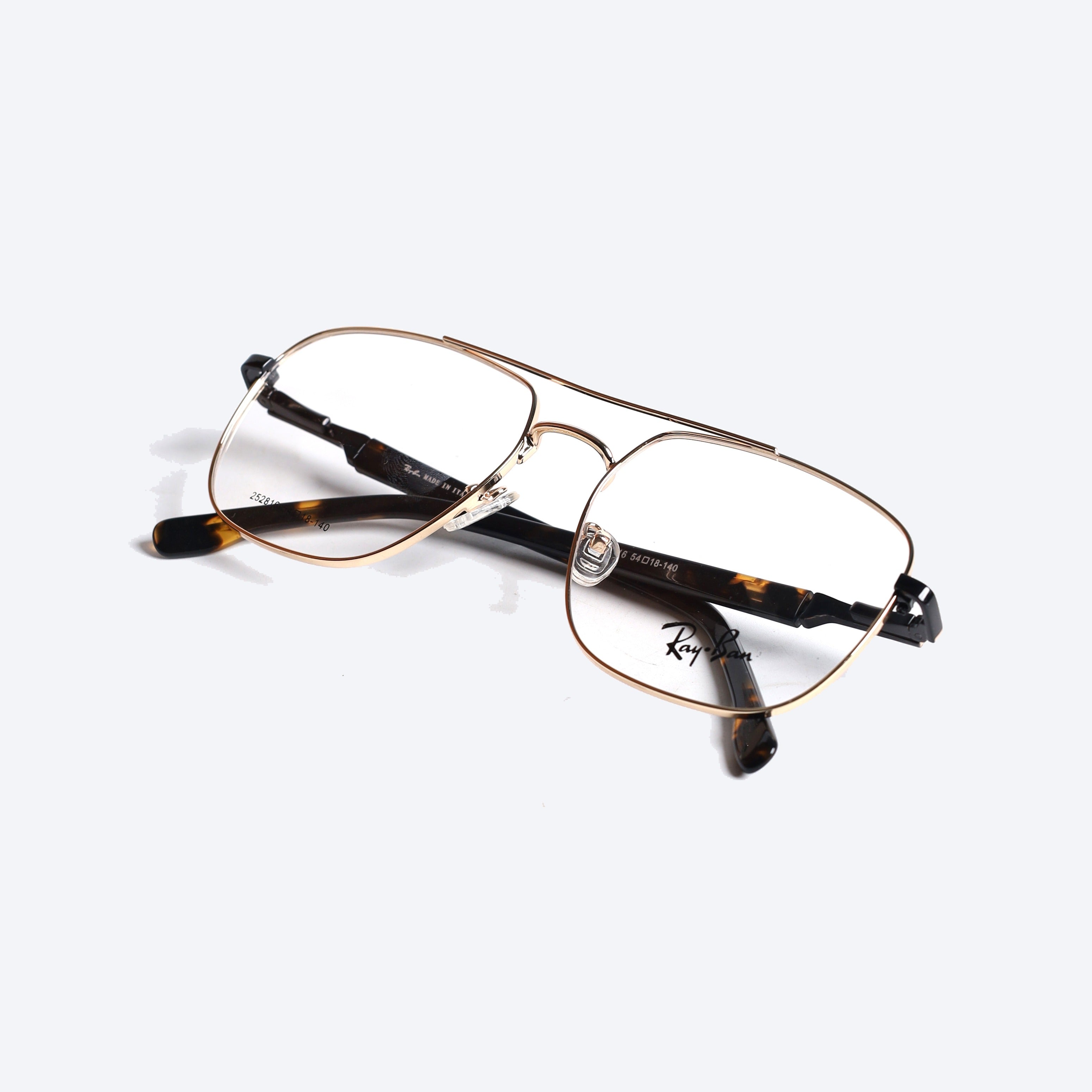 Ray Ban 252816 Aviator Eye Glasses for Gents - Gold