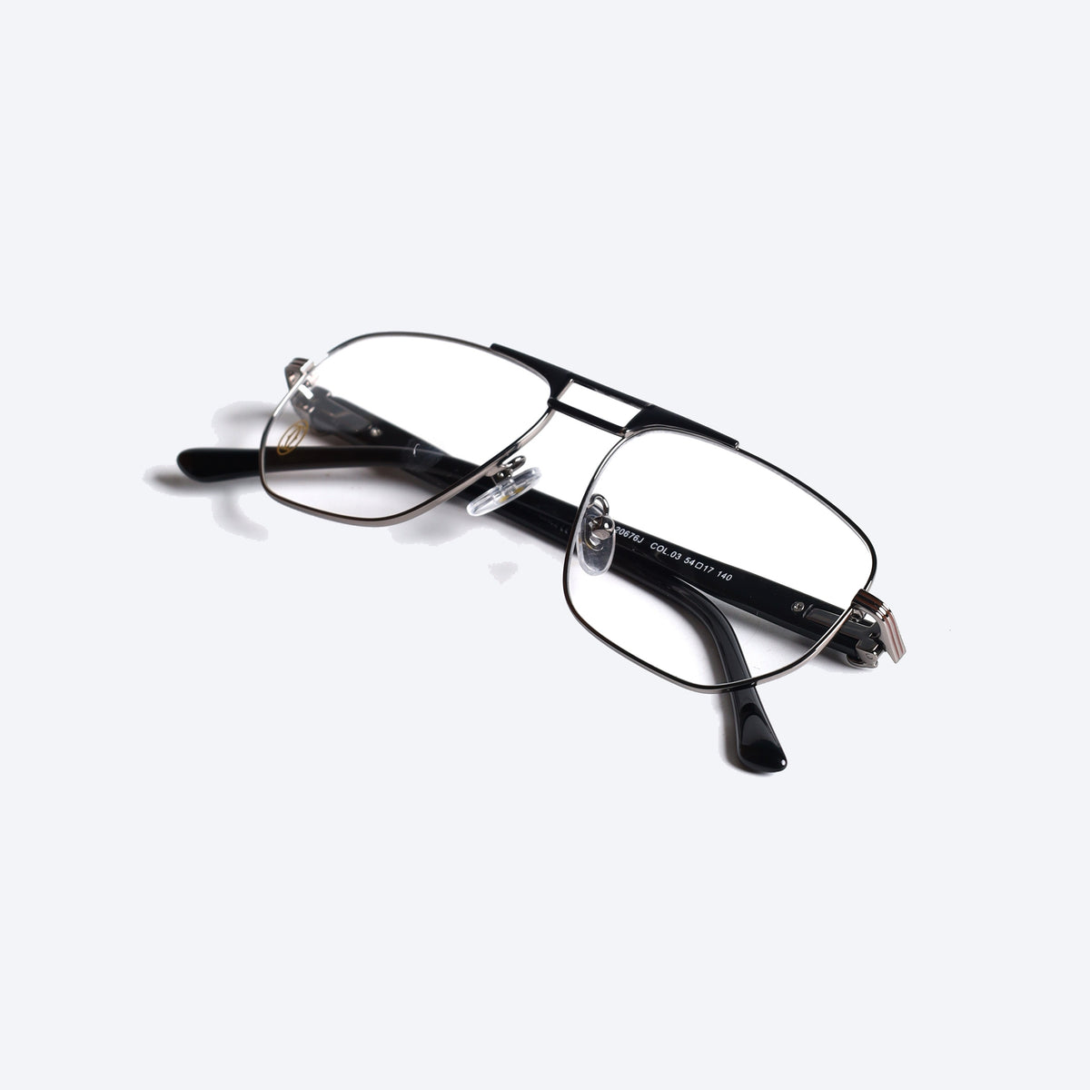 Cartier 120676J Aviator Eye Glasses for Gents - Grey