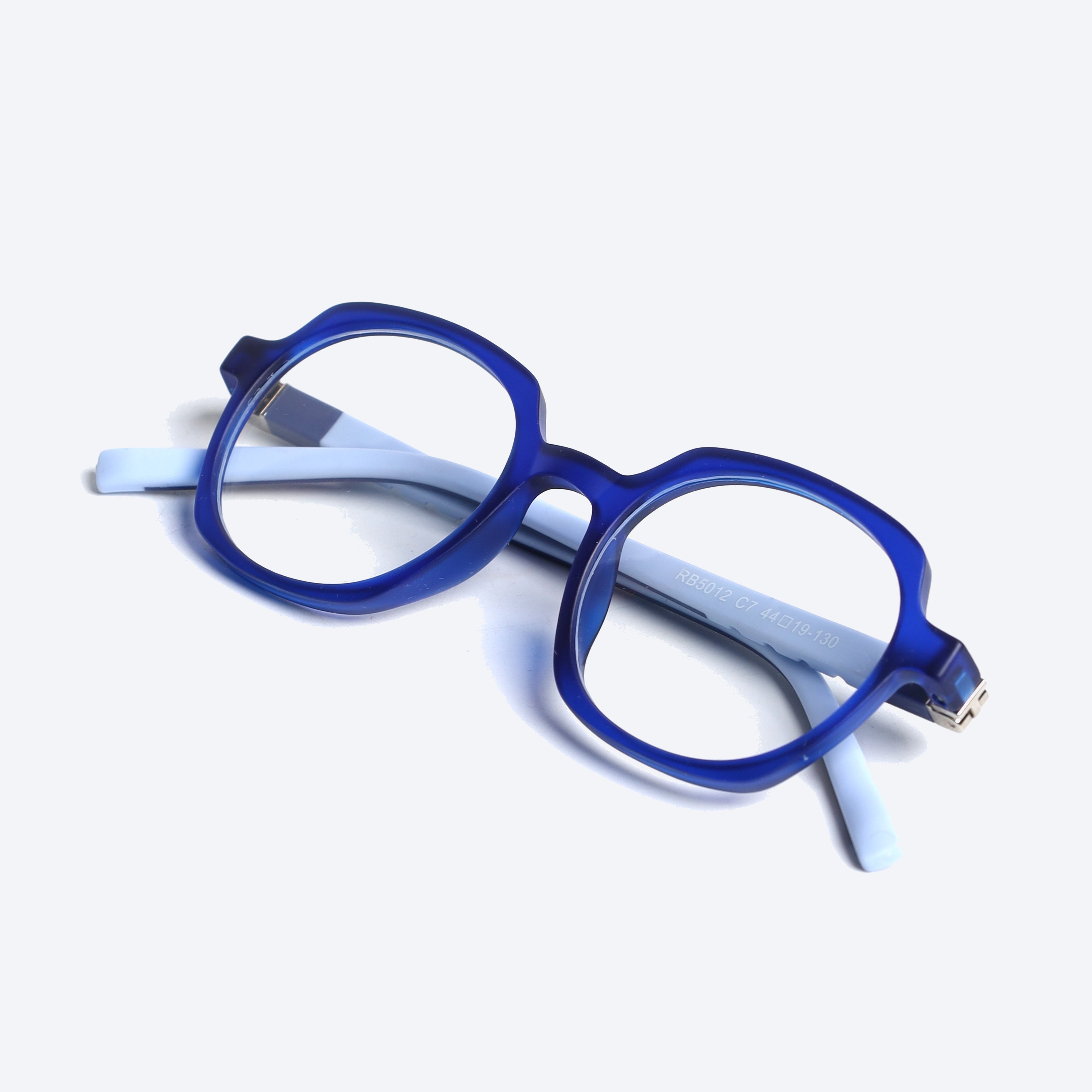 Kids TR90 RB5012 Geometric Eyeglasses - Blue