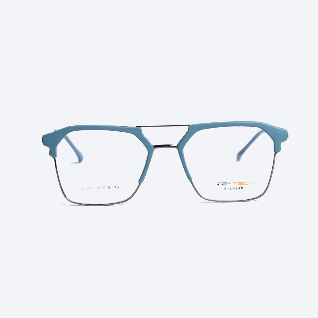 ZE-TECH 202531 Geometric aviator Eyeglasses - Other