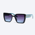 Jimmy Choo M9058 Geometric Sunglasses - Black