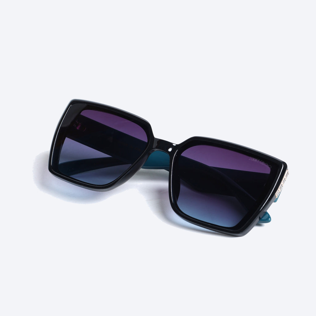 Jimmy Choo M9058 Geometric Sunglasses - Black