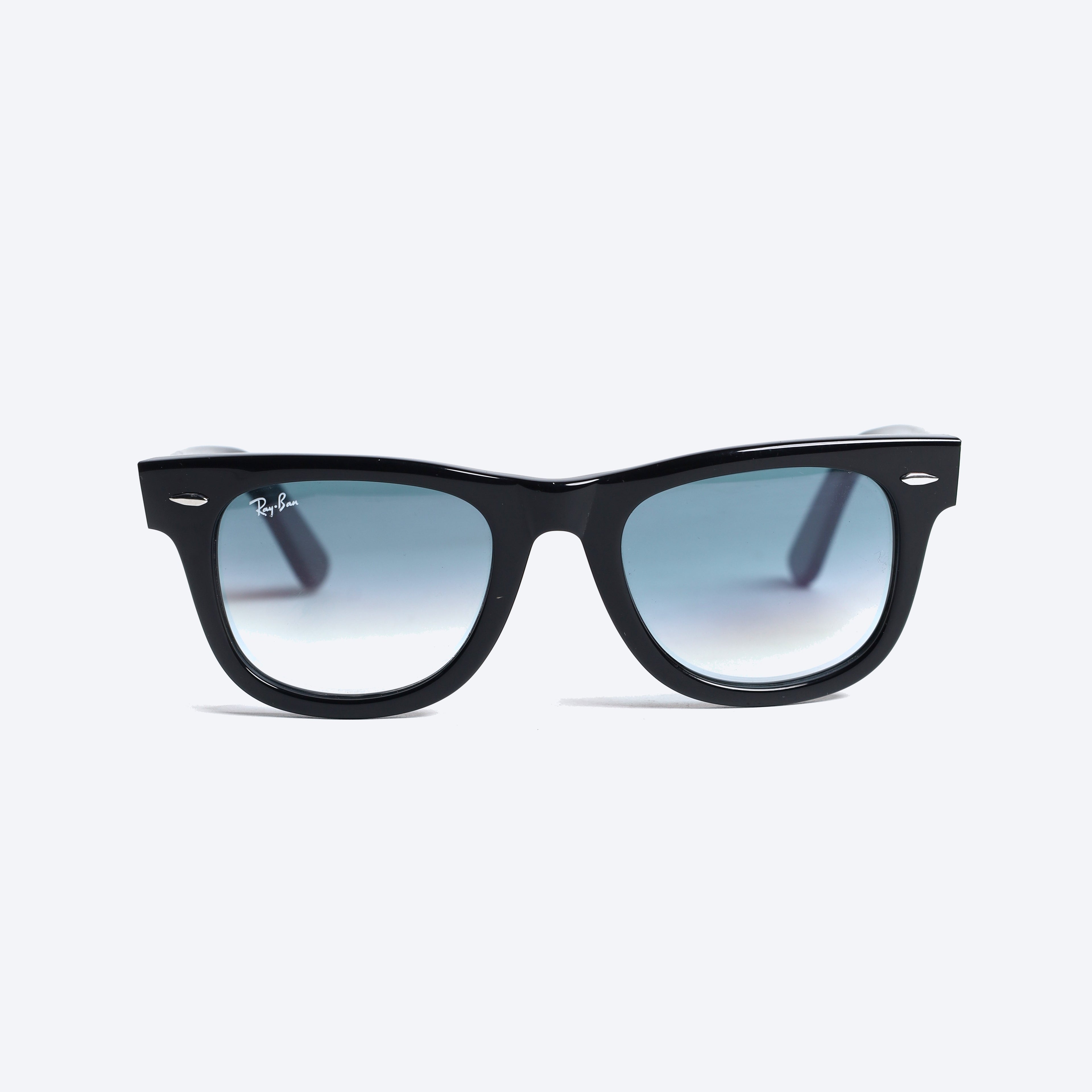 Rayban Wayfarer Handmade RB2140 Wayfarer Eyeglasses - Black/Light Blue Glasses