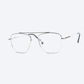 Generic Aviator 56151 Geometric aviator Eyeglasses - Silver