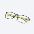 Kids TR90 DS3009 Rectangle Eyeglasses - Transparent Grey