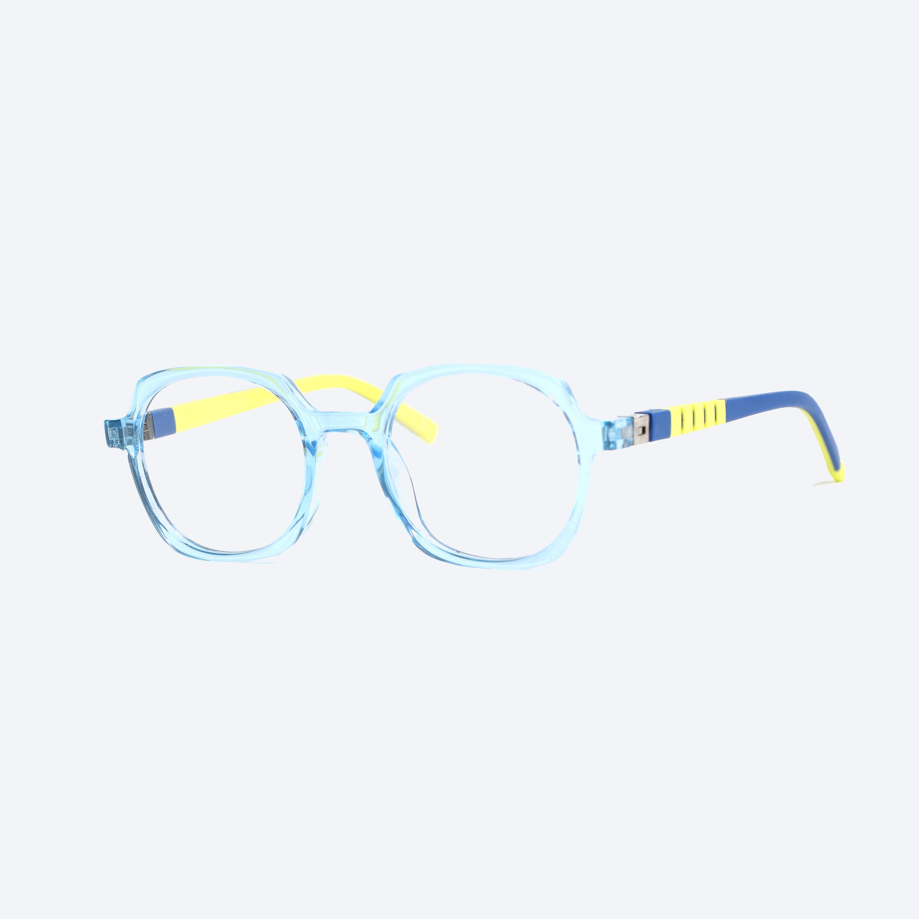 Kids TR90 RB5012 Geometric Eyeglasses - Transparent Blue