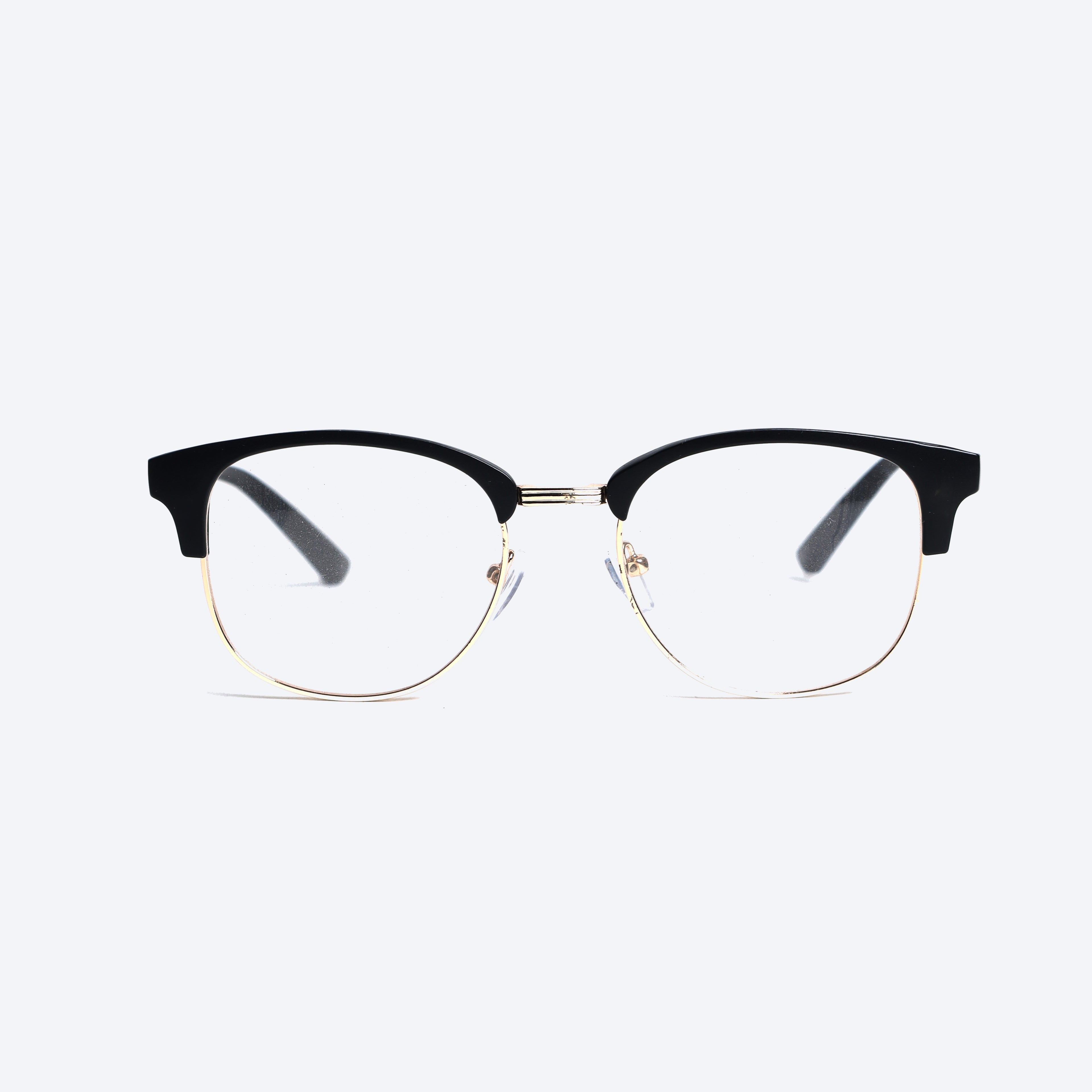 Attachment Glasses Generic 2276T Club master Eyeglasses - Black Golden