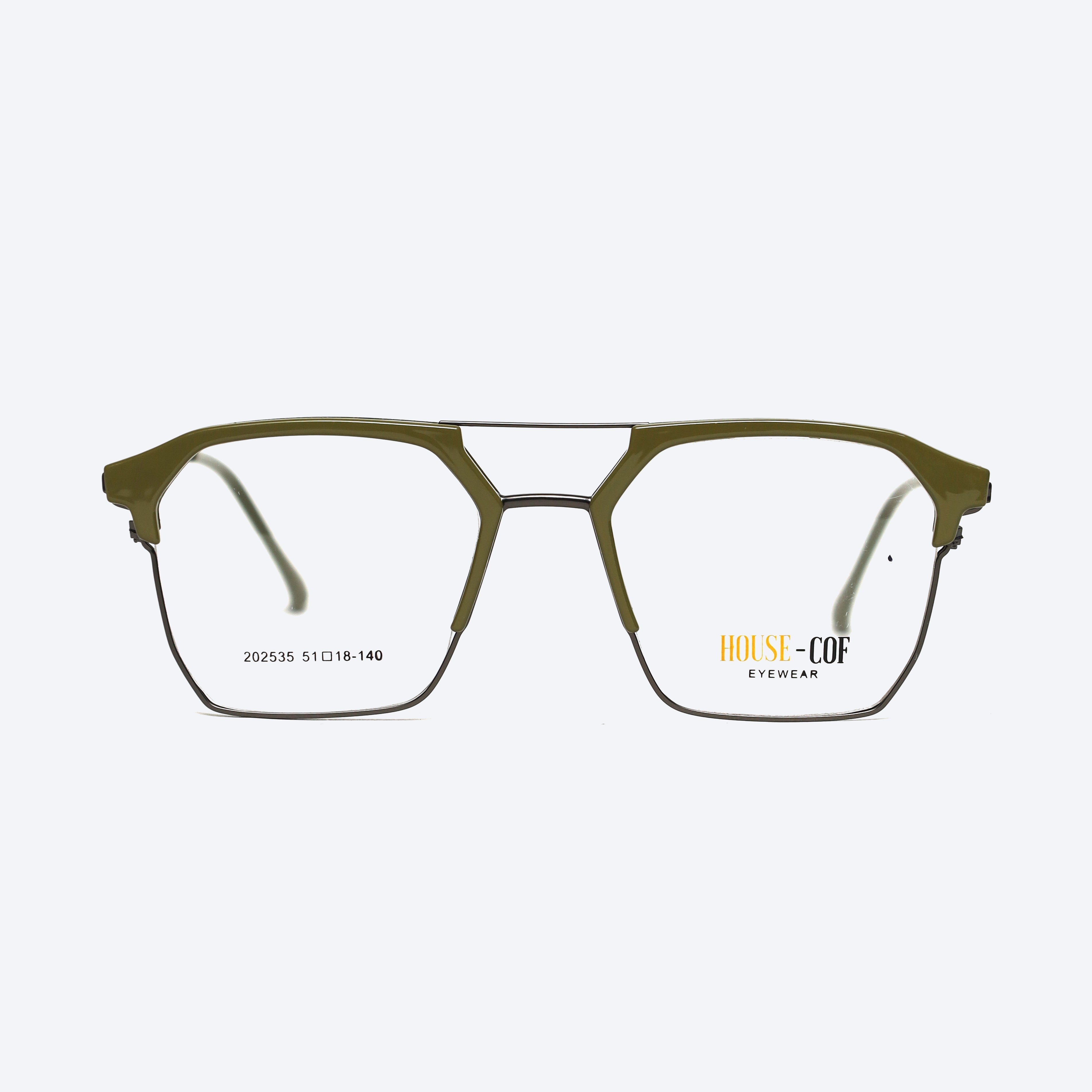 House-COF 202535 Geometric aviator Eyeglasses