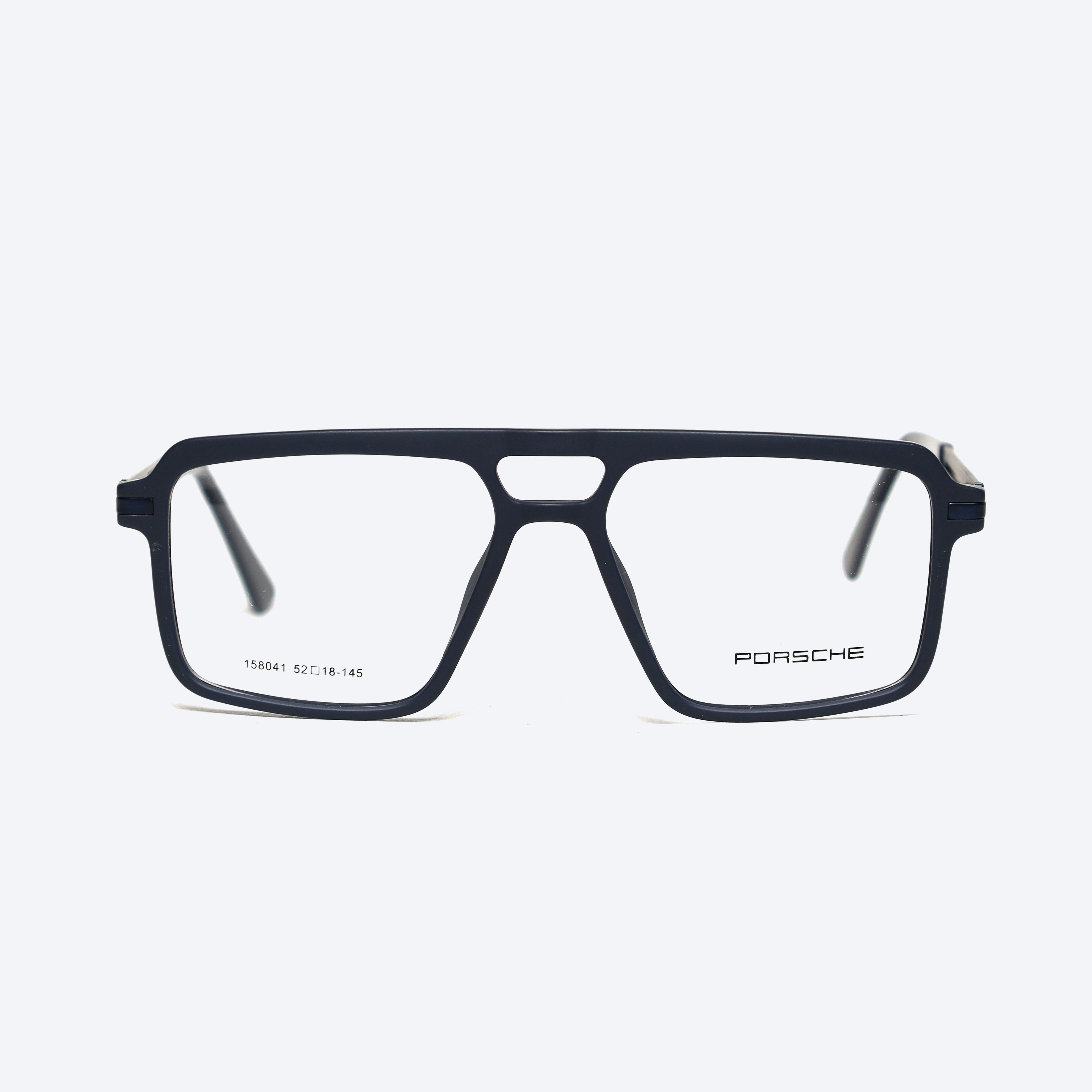 PORSCHE 158041 Geometric aviator Eyeglasses