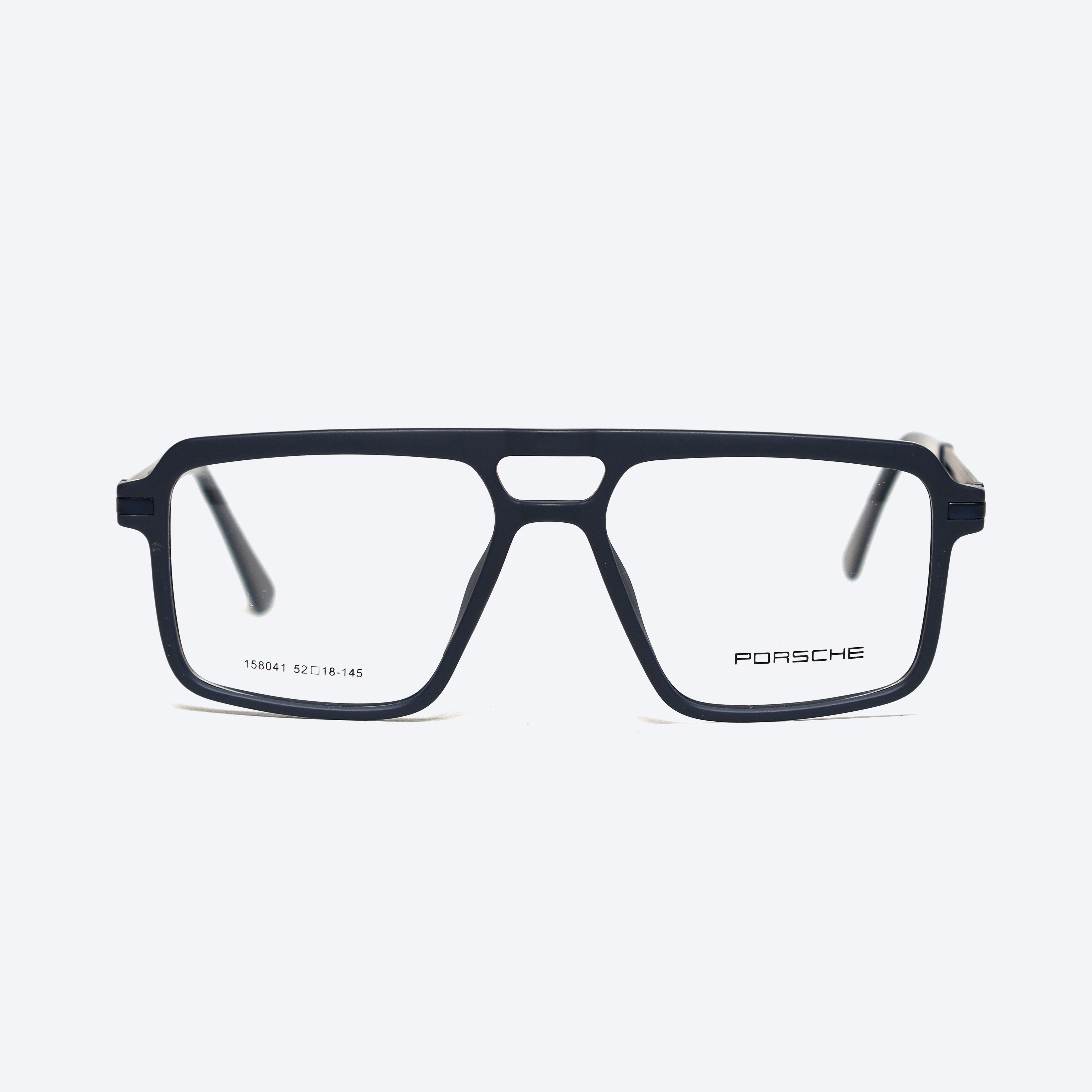 PORSCHE 158041 Geometric aviator Eyeglasses