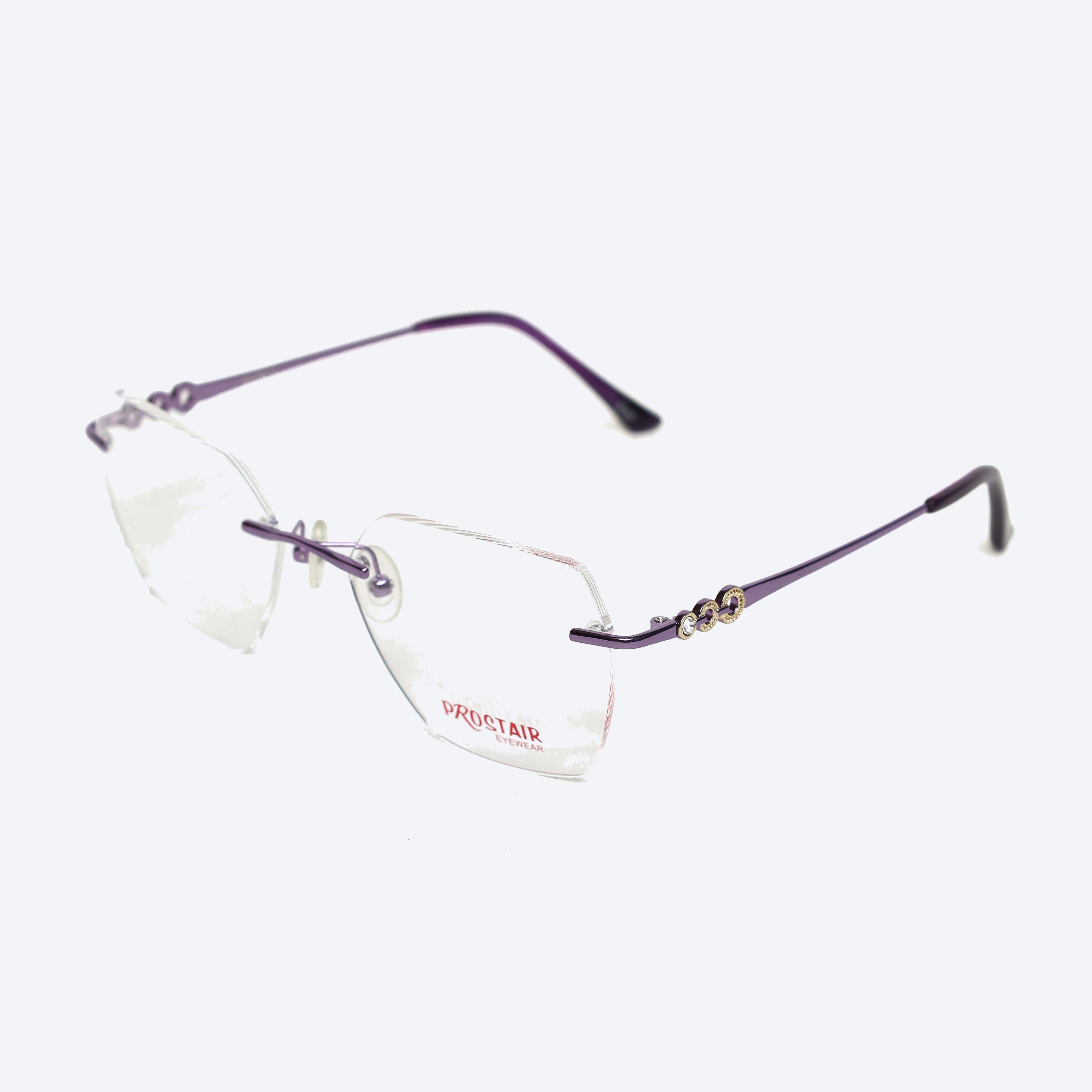 Prostair fancy ladies three-piece A4014 Cat eye Eyeglasses