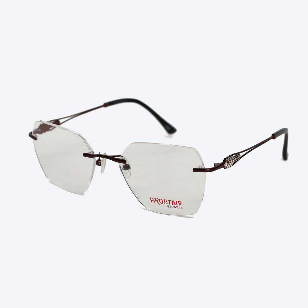 Prostair fancy ladies three-piece A4011 Geometric Eyeglasses
