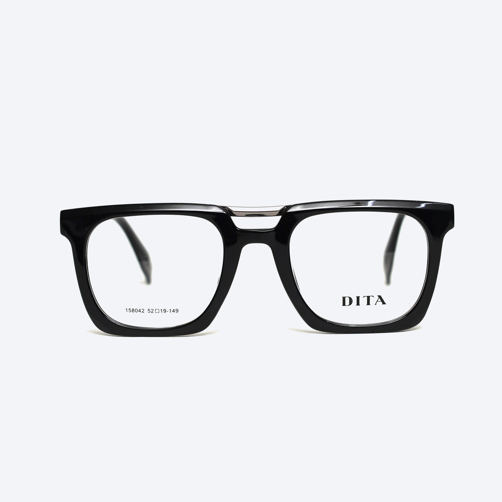 DITA 158042 Geometric Square Eyeglasses