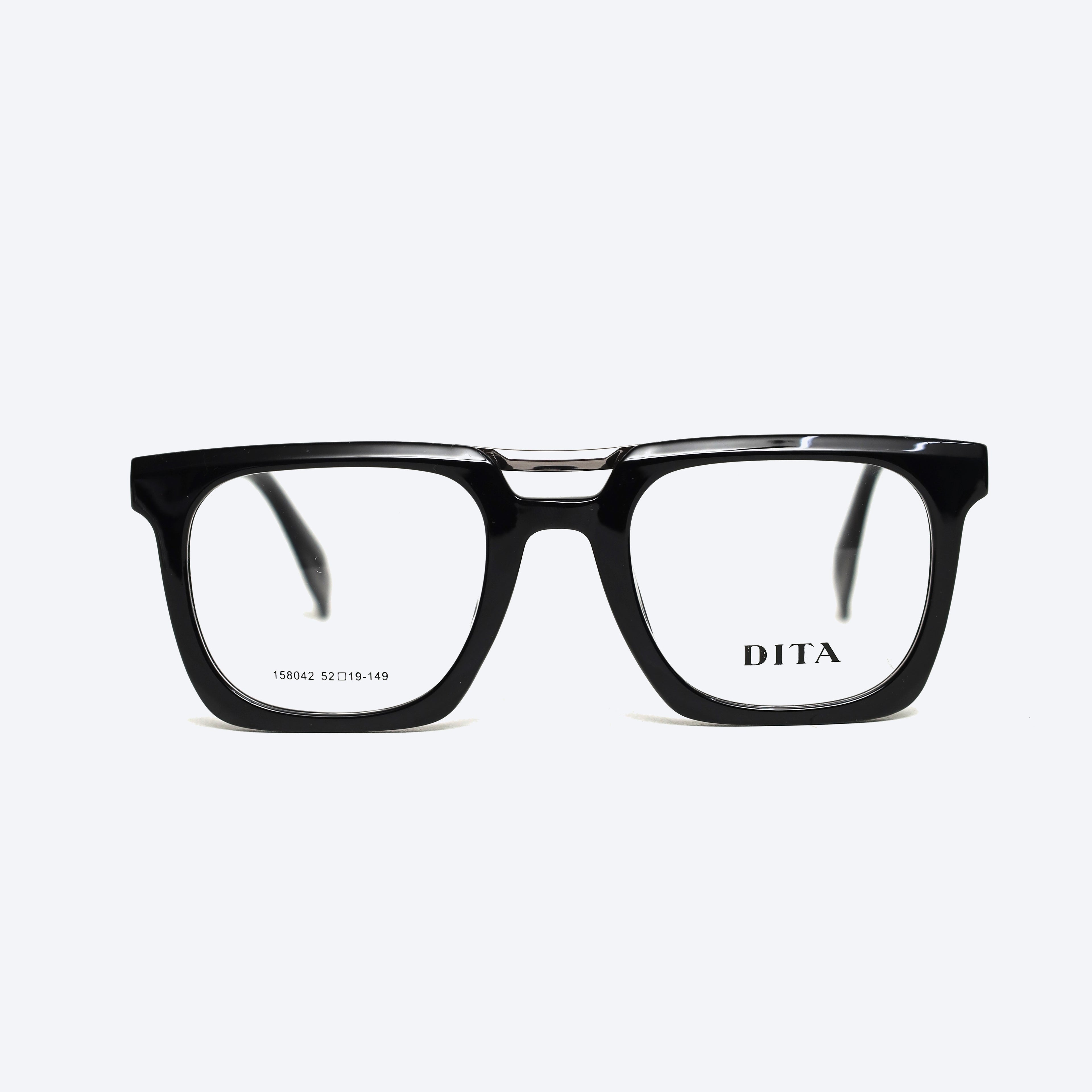 DITA 158042 Geometric Square Eyeglasses