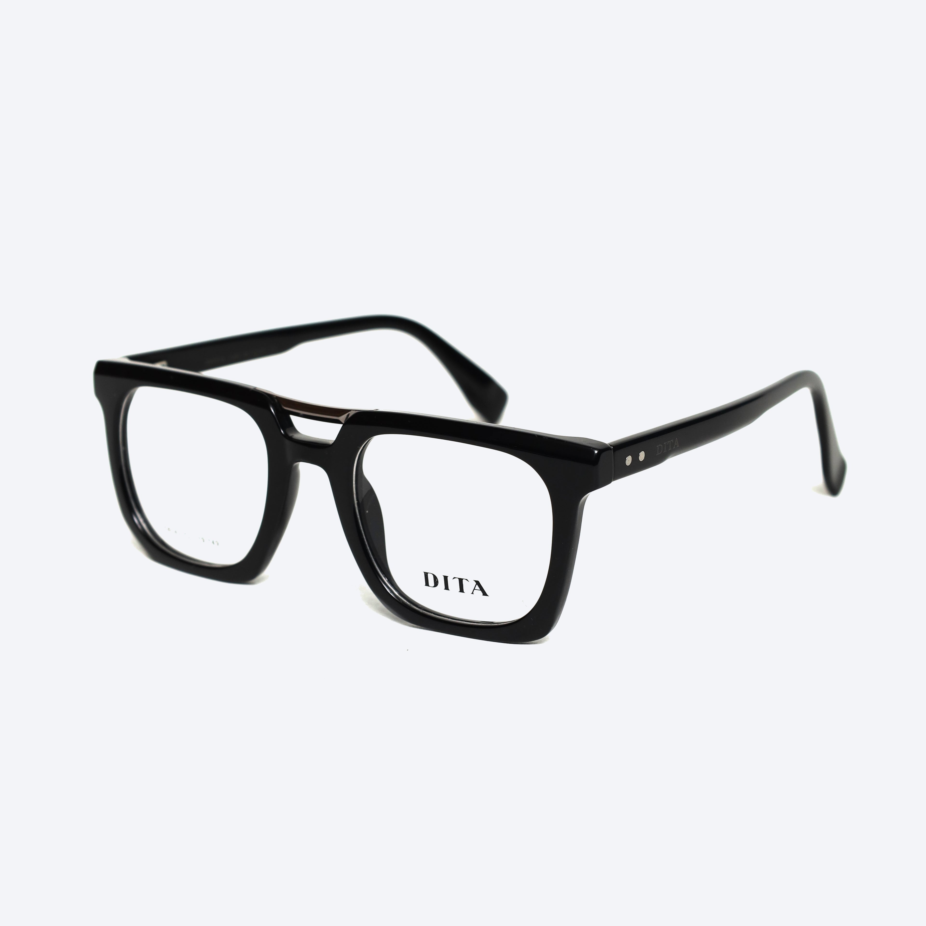 DITA 158042 Geometric Square Eyeglasses