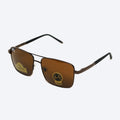 Ray Ban Steel Brown RB25804 Geometric aviator Eyeglasses