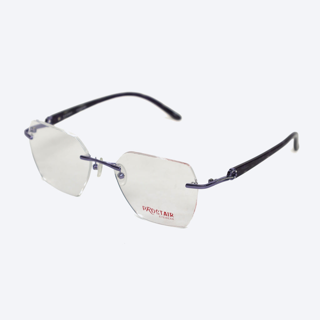Prostair fancy ladies three-piece A3008 Geometric Cat eye Eyeglasses