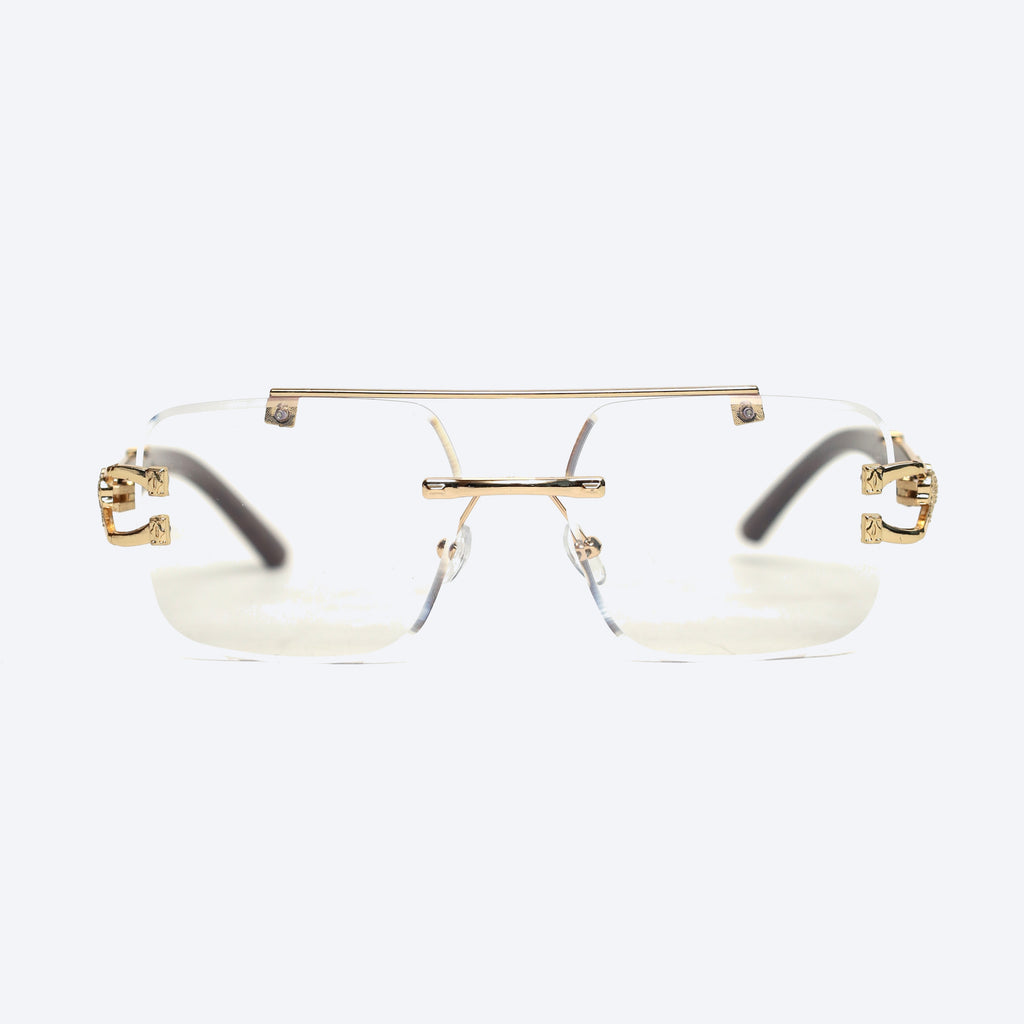 Transition Rimless Sunglasses Generic-2 Aviator Eyeglasses