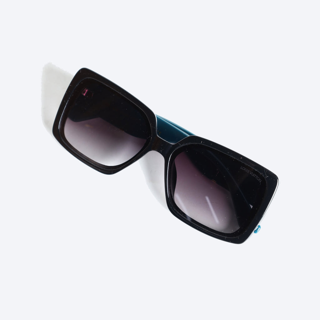 LOUIS VUITTON M9076 Geometric Cat eye Eyeglasses
