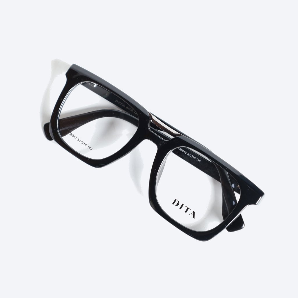 DITA 158042 Geometric Square Eyeglasses