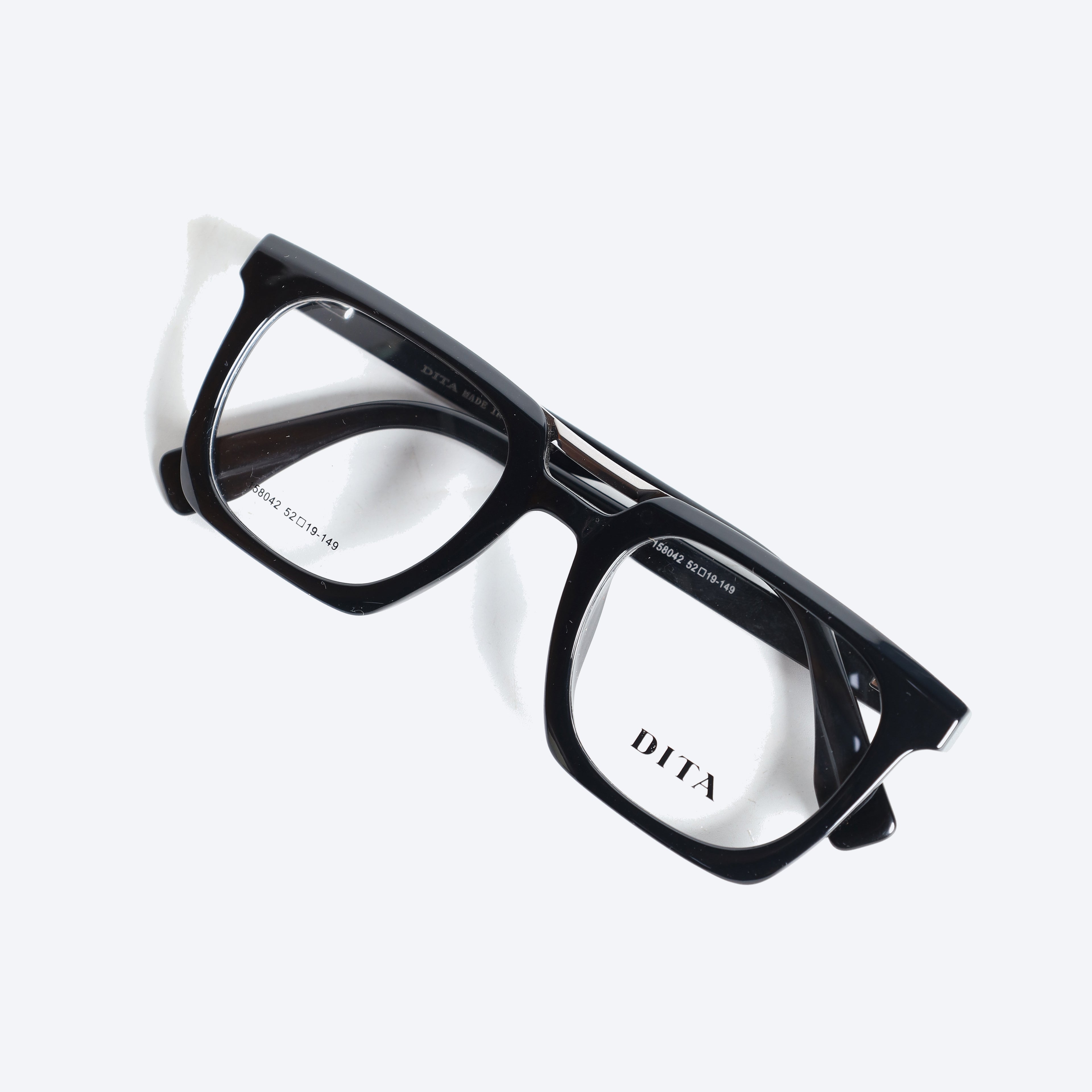 DITA 158042 Geometric Square Eyeglasses