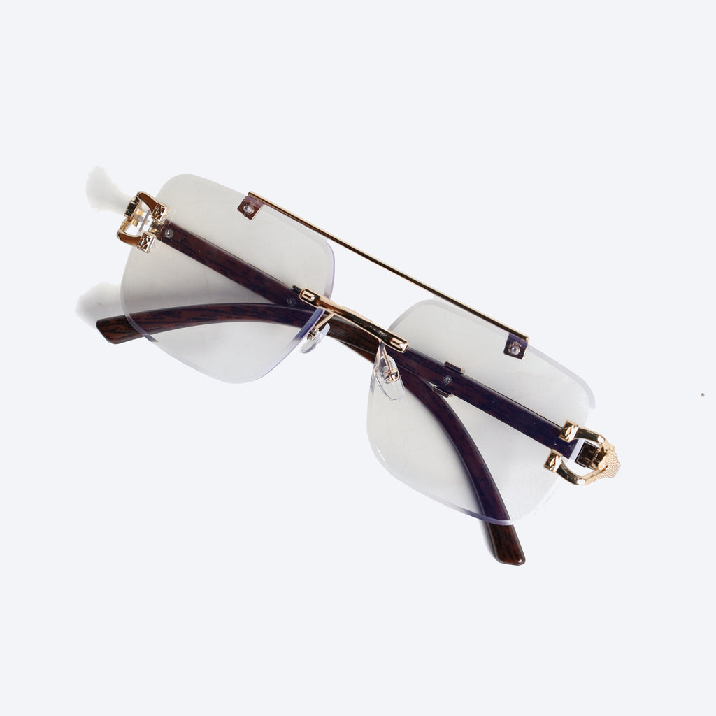 Transition Rimless Sunglasses Generic-2 Aviator Eyeglasses