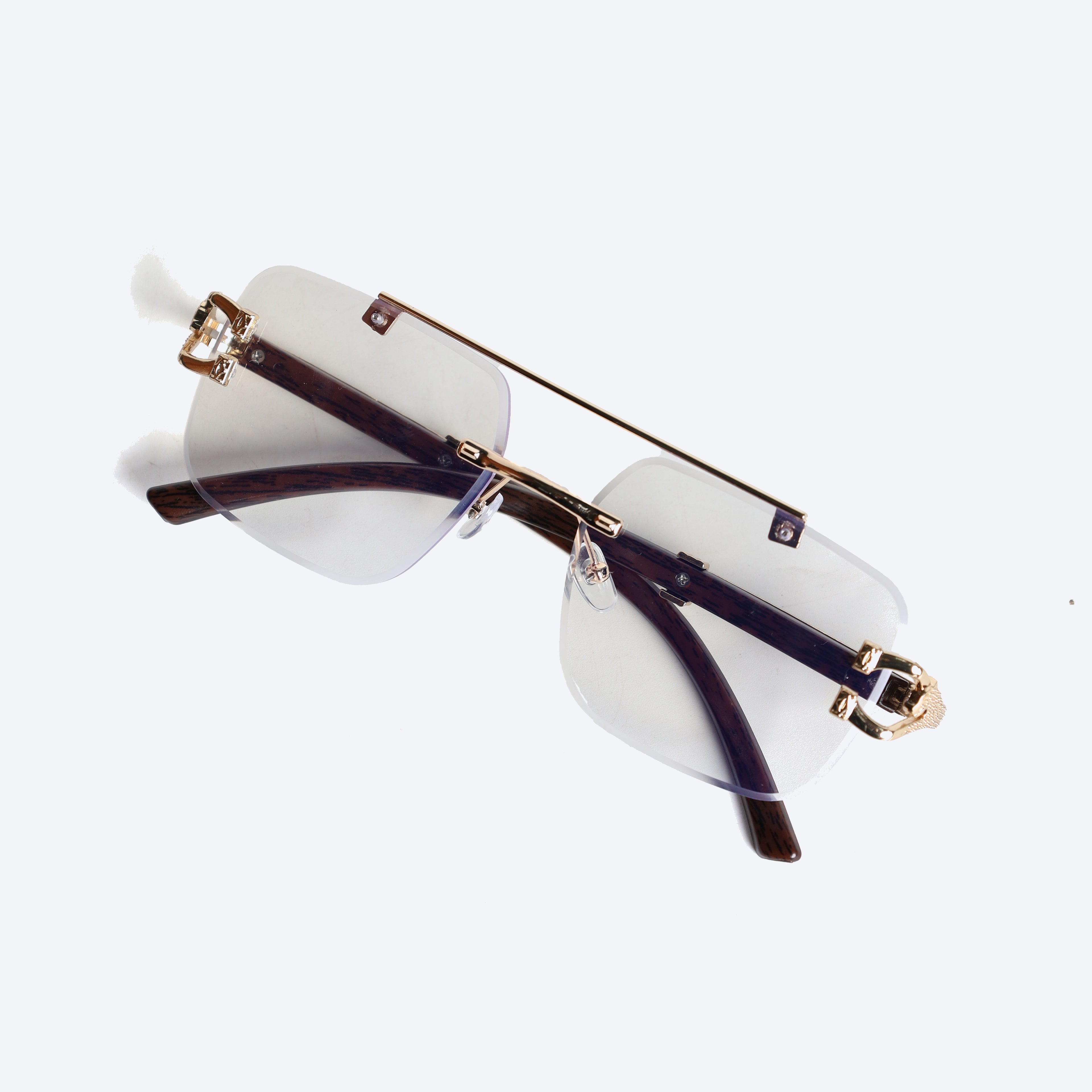 Transition Rimless Sunglasses Generic-2 Aviator Eyeglasses