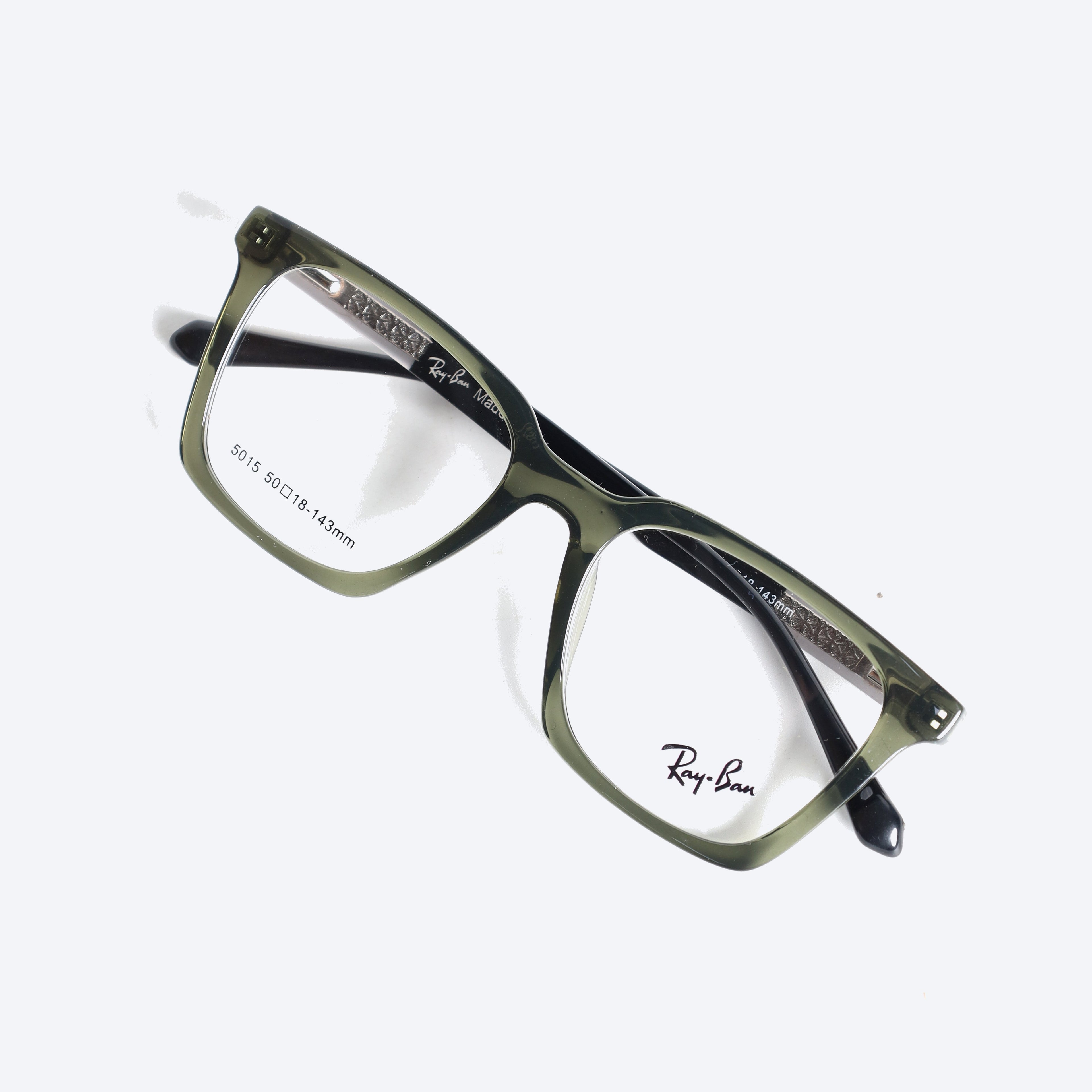 Ray Ban 5015 Geometric Square Eyeglasses