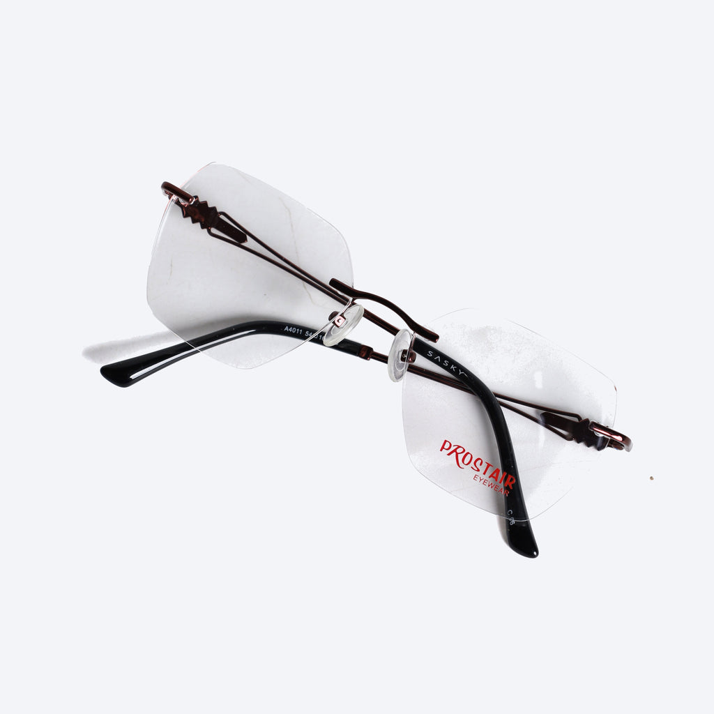 Prostair fancy ladies three-piece A4011 Geometric Eyeglasses