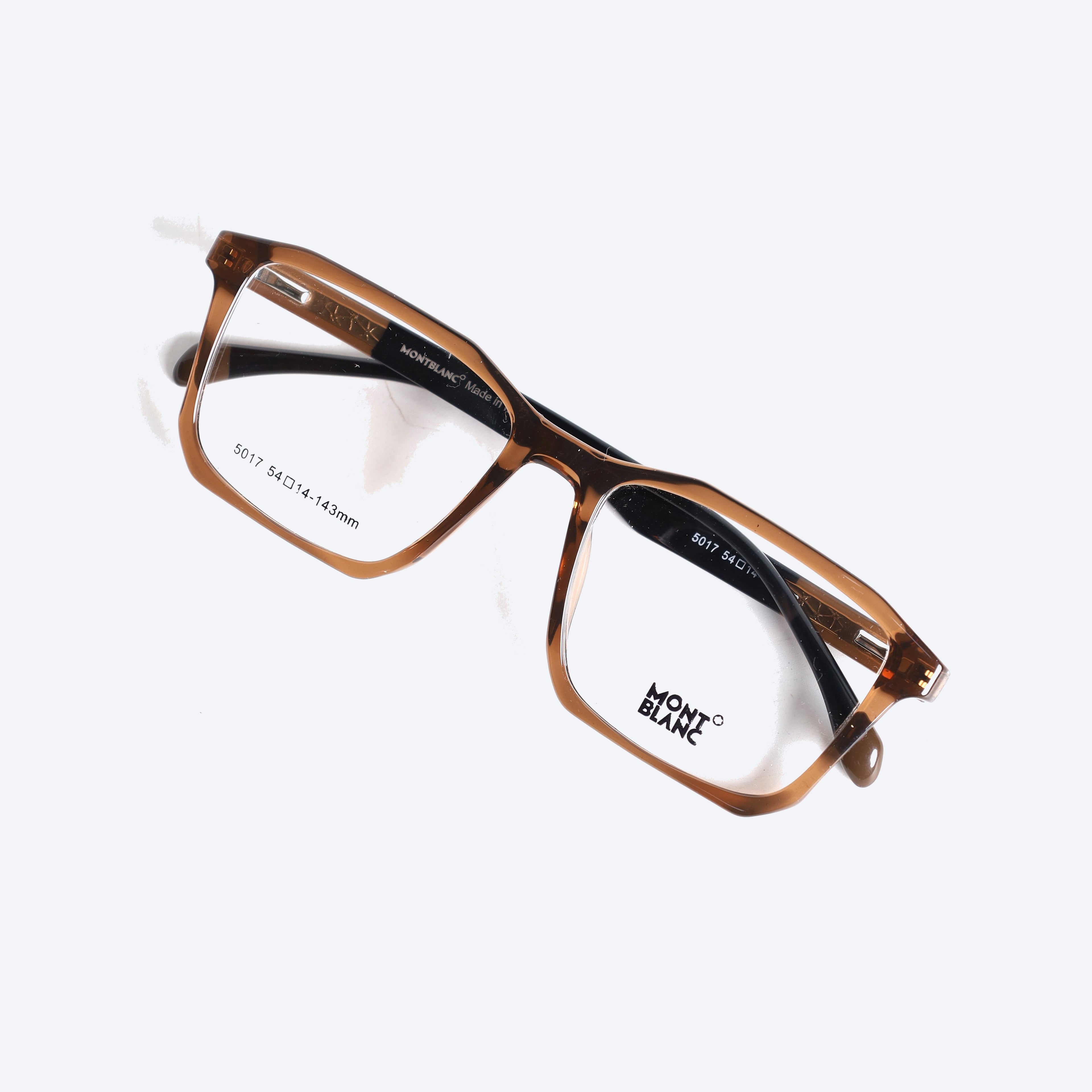 Mont Blanc 5017 Geometric aviator Eyeglasses