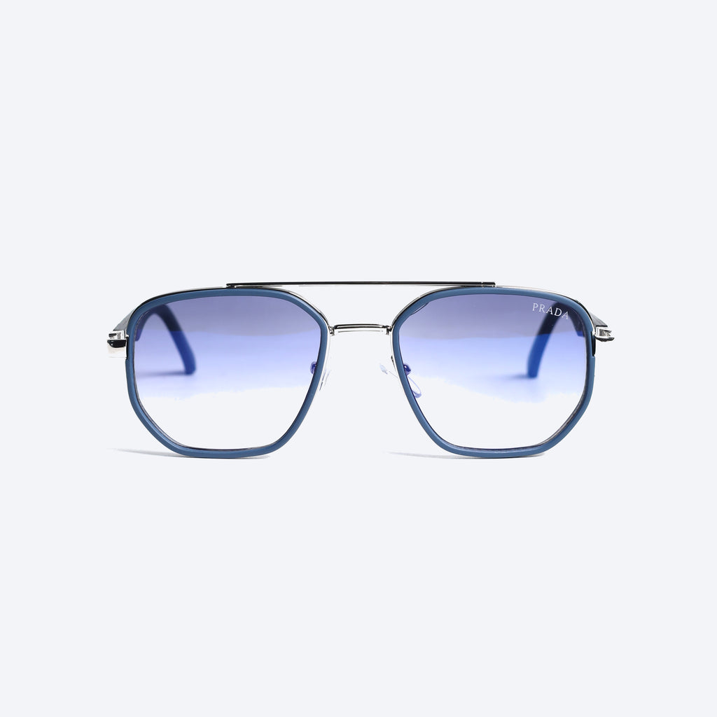 Prada Y2183 Aviator Sunglasses - Blue