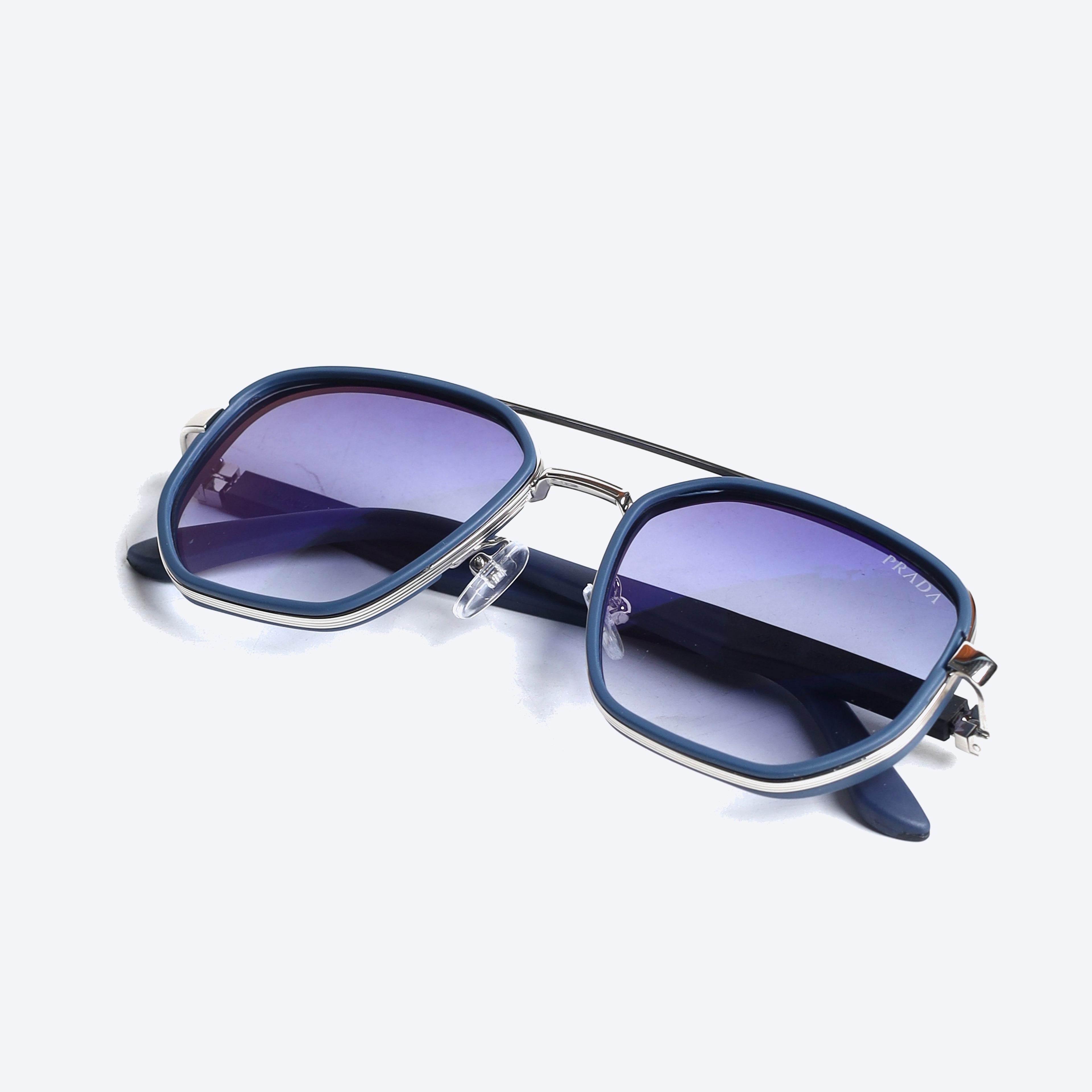 Prada Y2183 Aviator Sunglasses - Blue