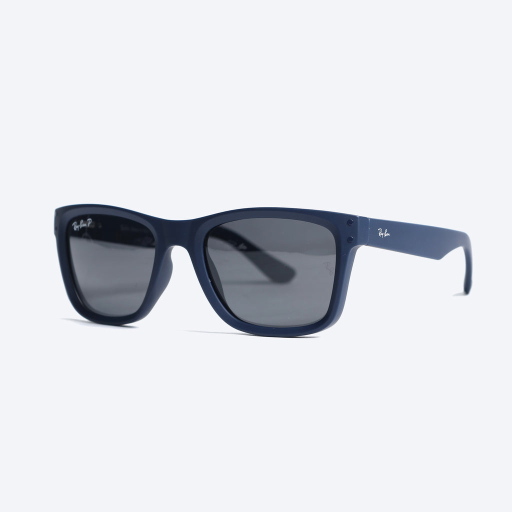 Rayban Polarised 24015 Wayfarer Sunglasses - Blue