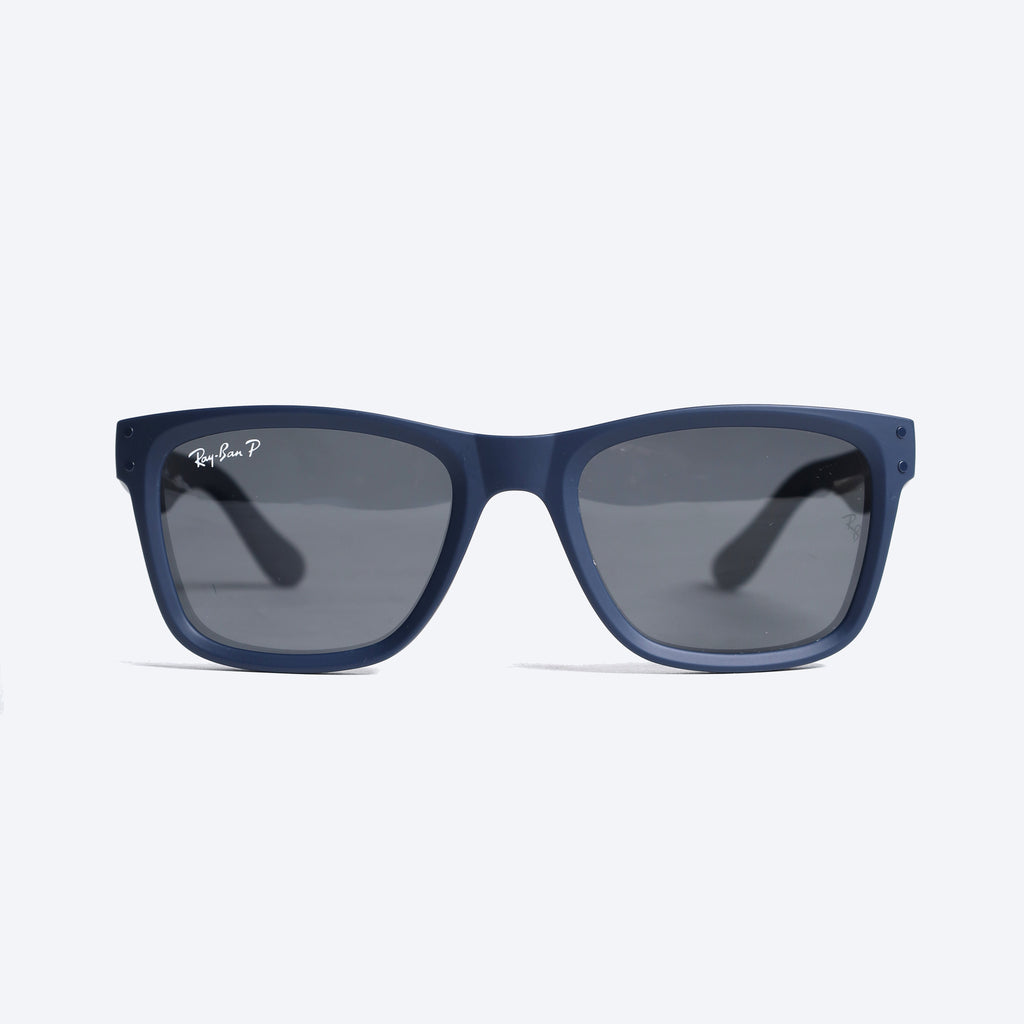 Rayban Polarised 24015 Wayfarer Sunglasses - Blue