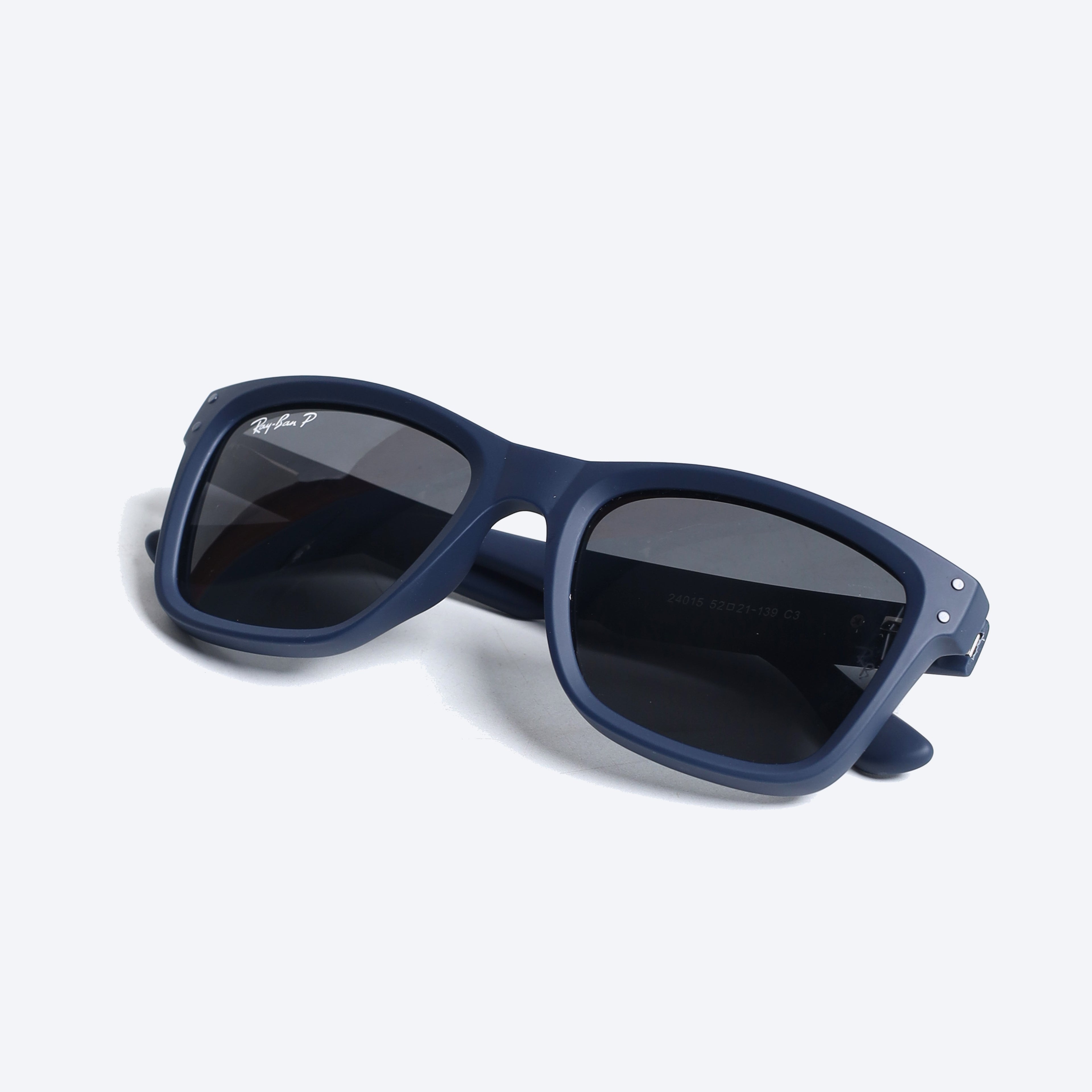 Rayban Polarised 24015 Wayfarer Sunglasses - Black
