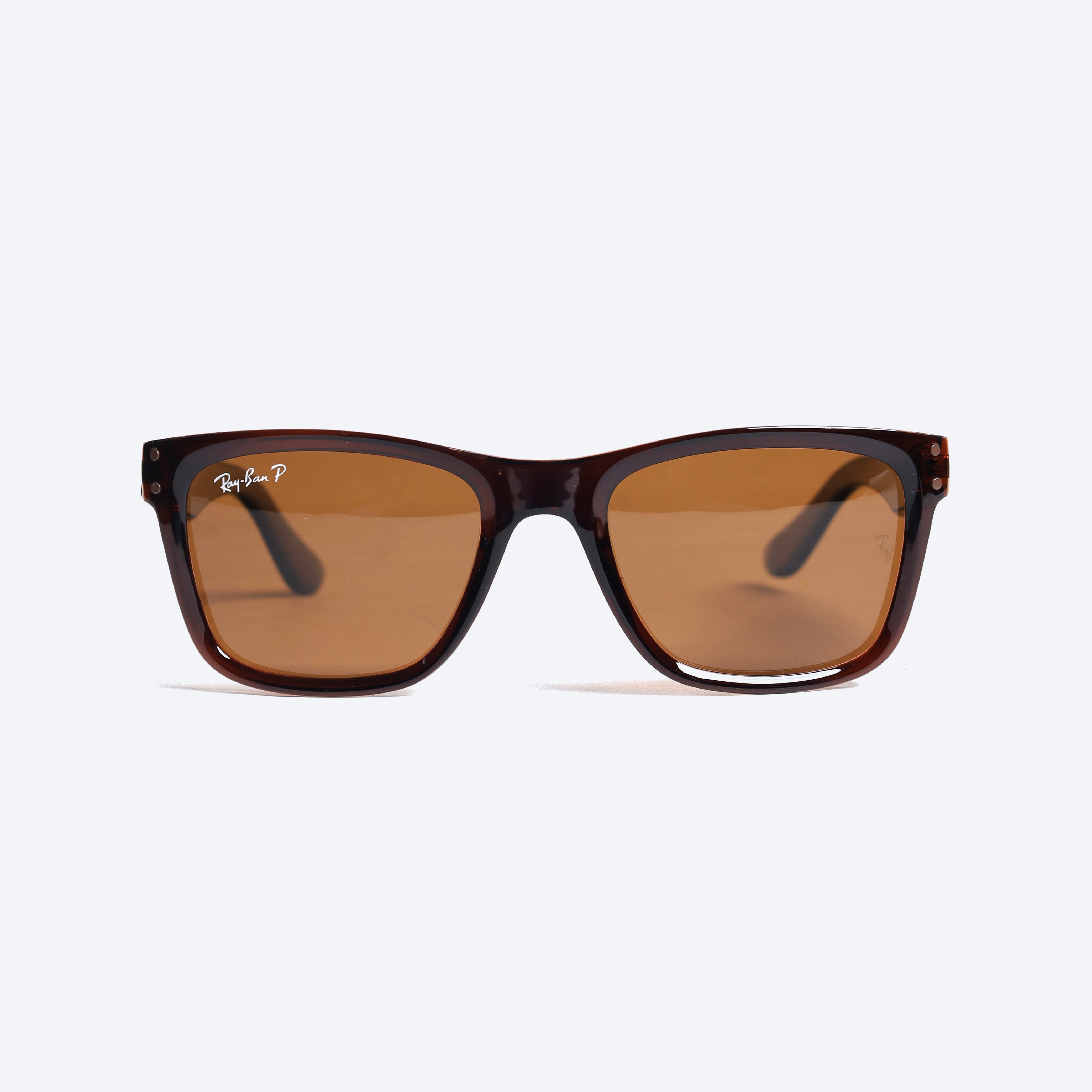 Rayban Polarised 24015 Wayfarer Eyeglasses - Brown