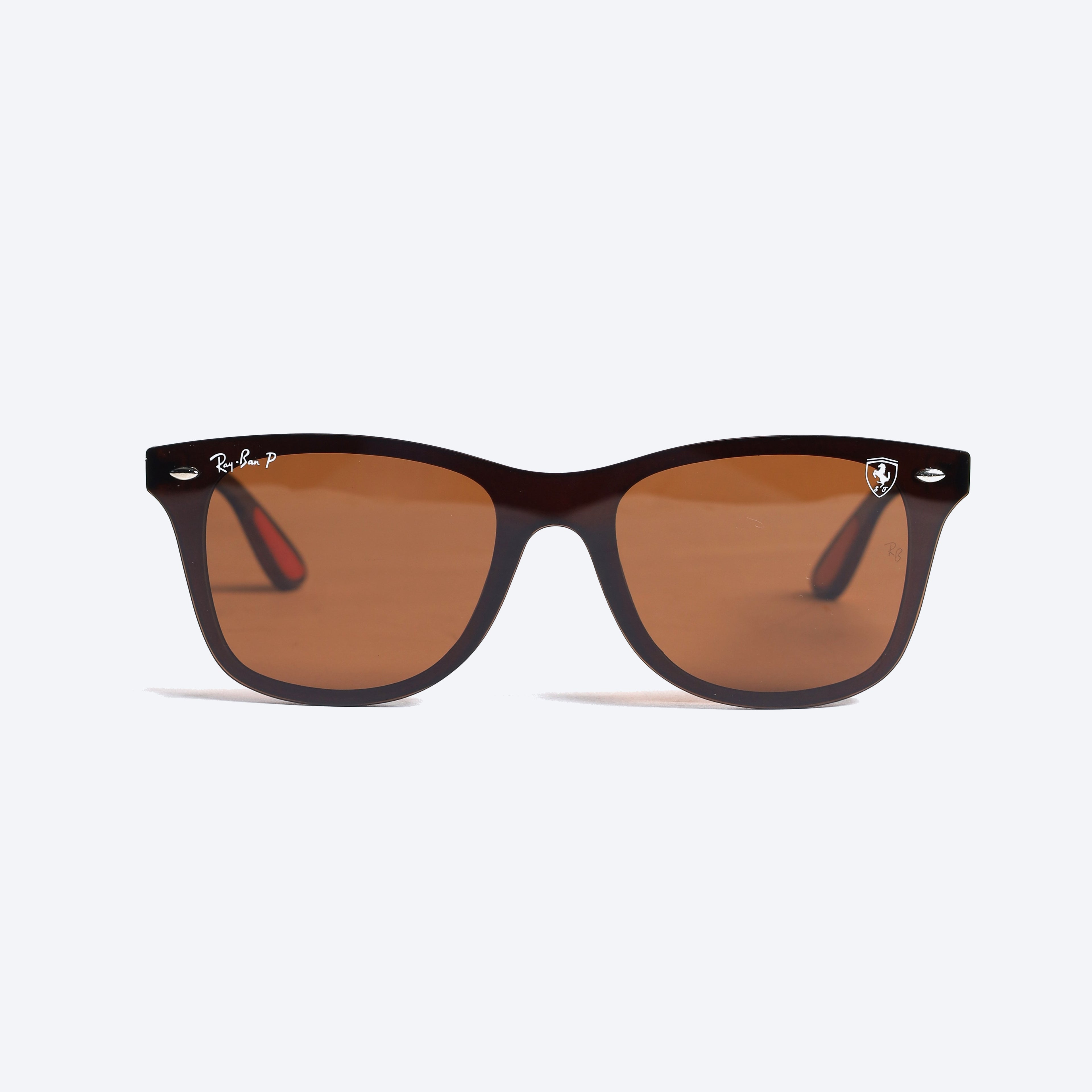 Rayban Ferrari RB4485 Wayfarer Sunglasses - Brown